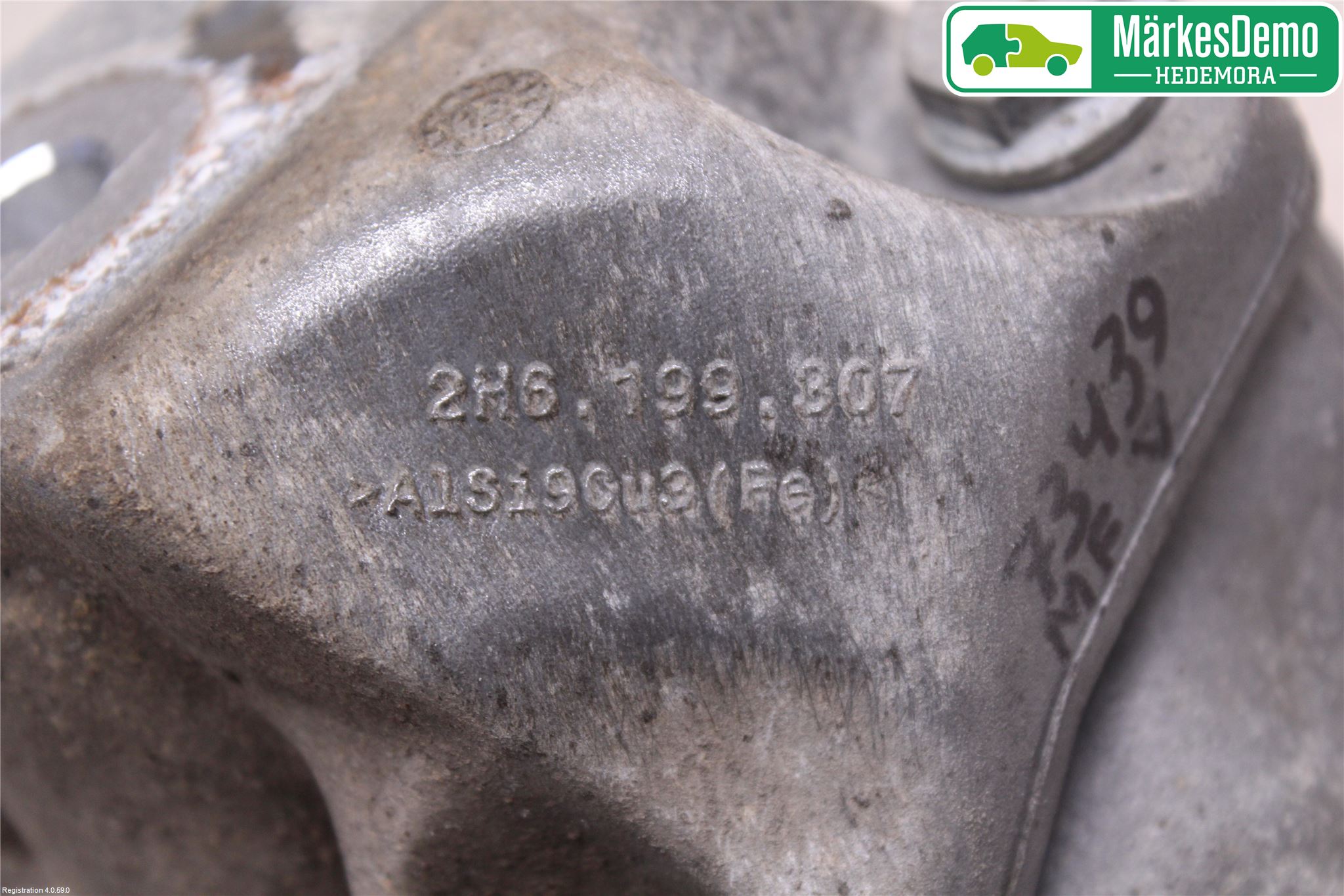 Volkswagen VW AMAROK 2H 10-22 Motor Feste Stål-Alu