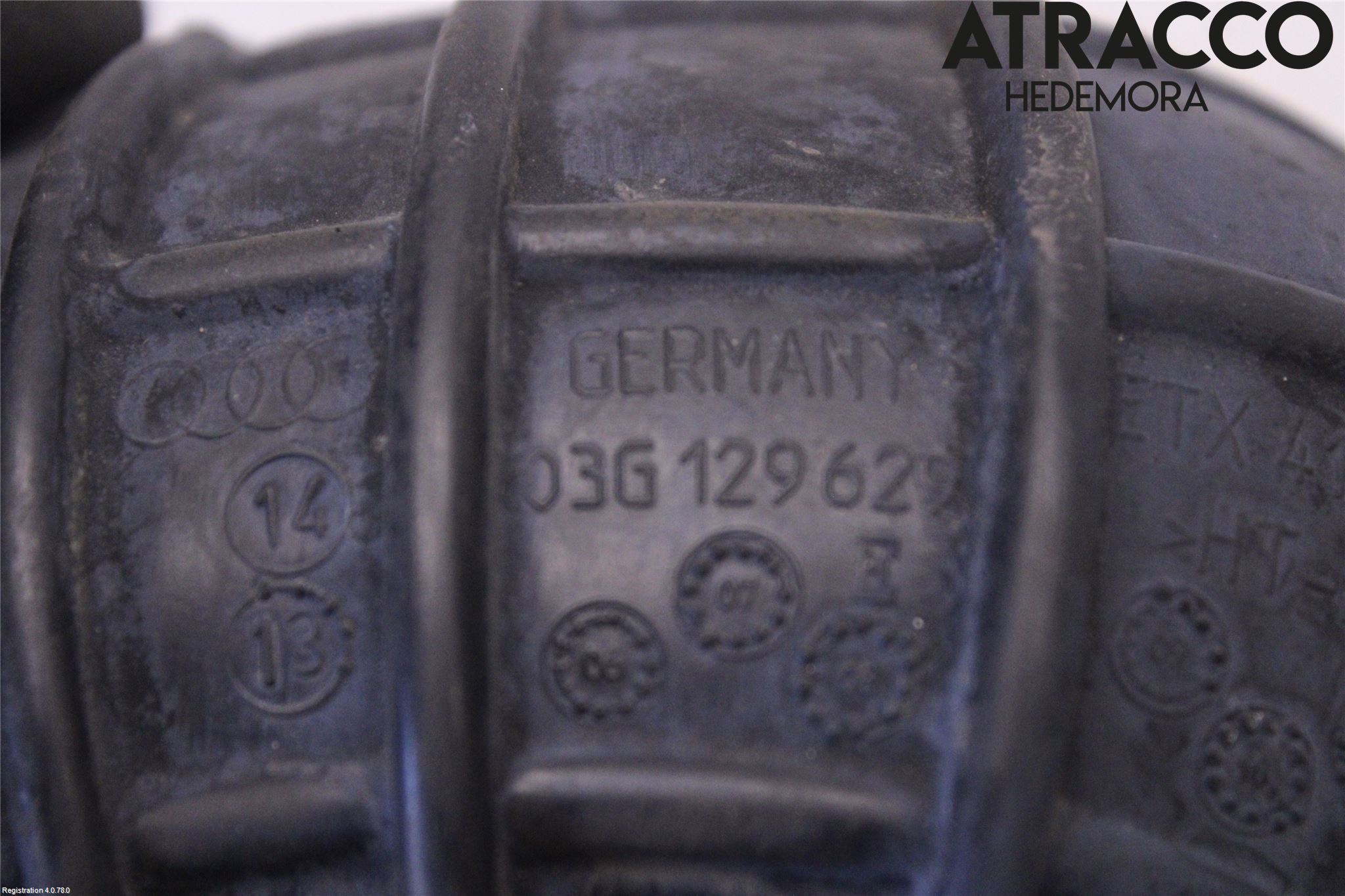 Audi A4 12-15 Inns Gummibelg - Slange