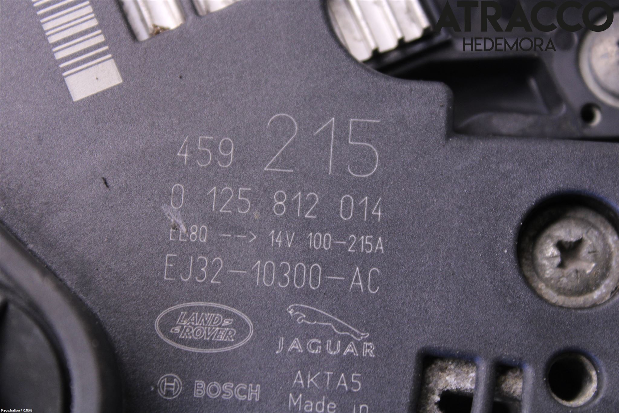 Landrover LAND ROVER RANGE ROVER EVOQUE (L538) 11-18 Dynamo