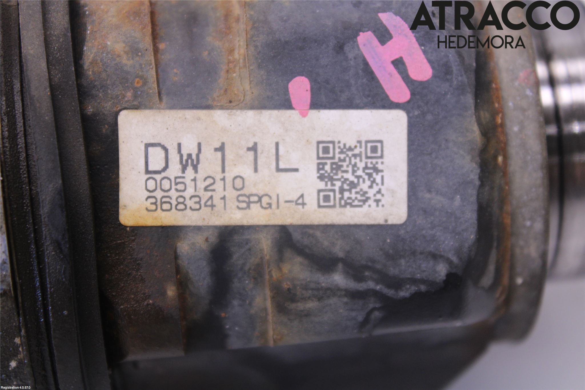 Toyota PRIUS ZVW30 09-20 Drivaksel Foran Kompl Venstre