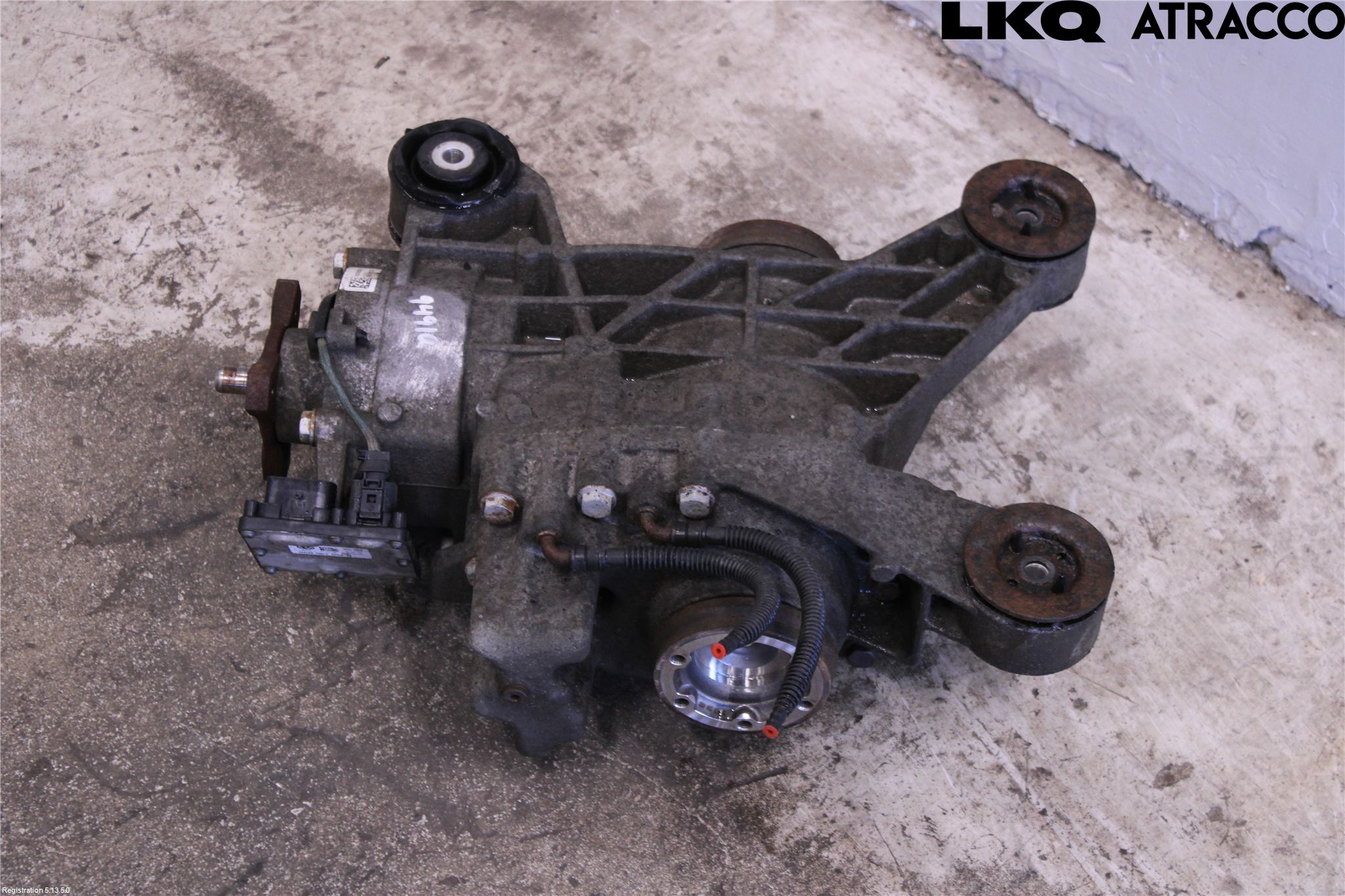 Audi A3/S3 8V 13-20 Bakaksel Kardang Bak -Diff