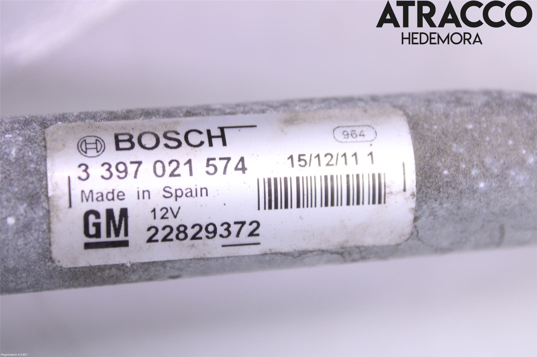 Øvrige CHEVROLET VOLT Viskeroverføring Frontrute