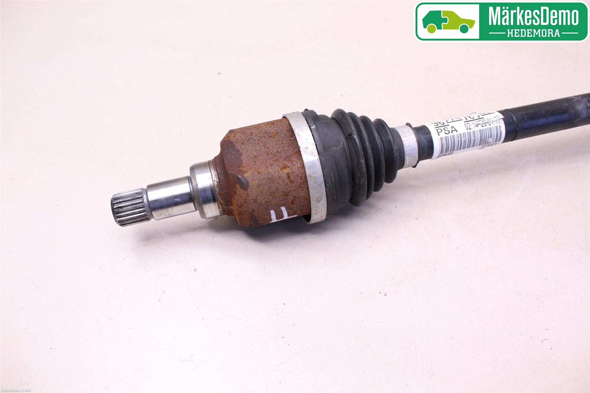 Citroen C4 CACTUS 14-20 Drivaksel Foran Kompl Venstre