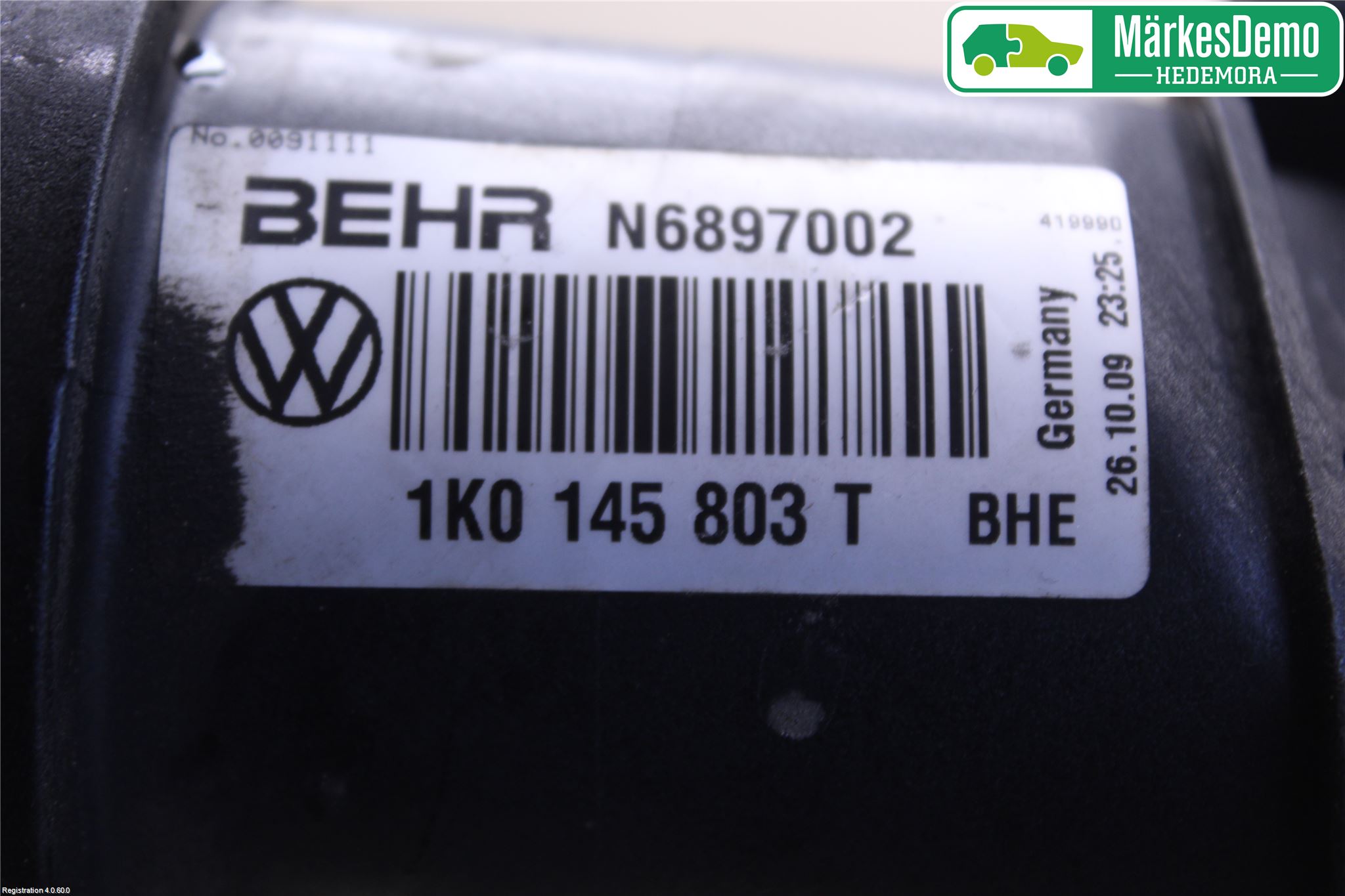 Volkswagen VW TOURAN 03-10 Intercooler Radiator