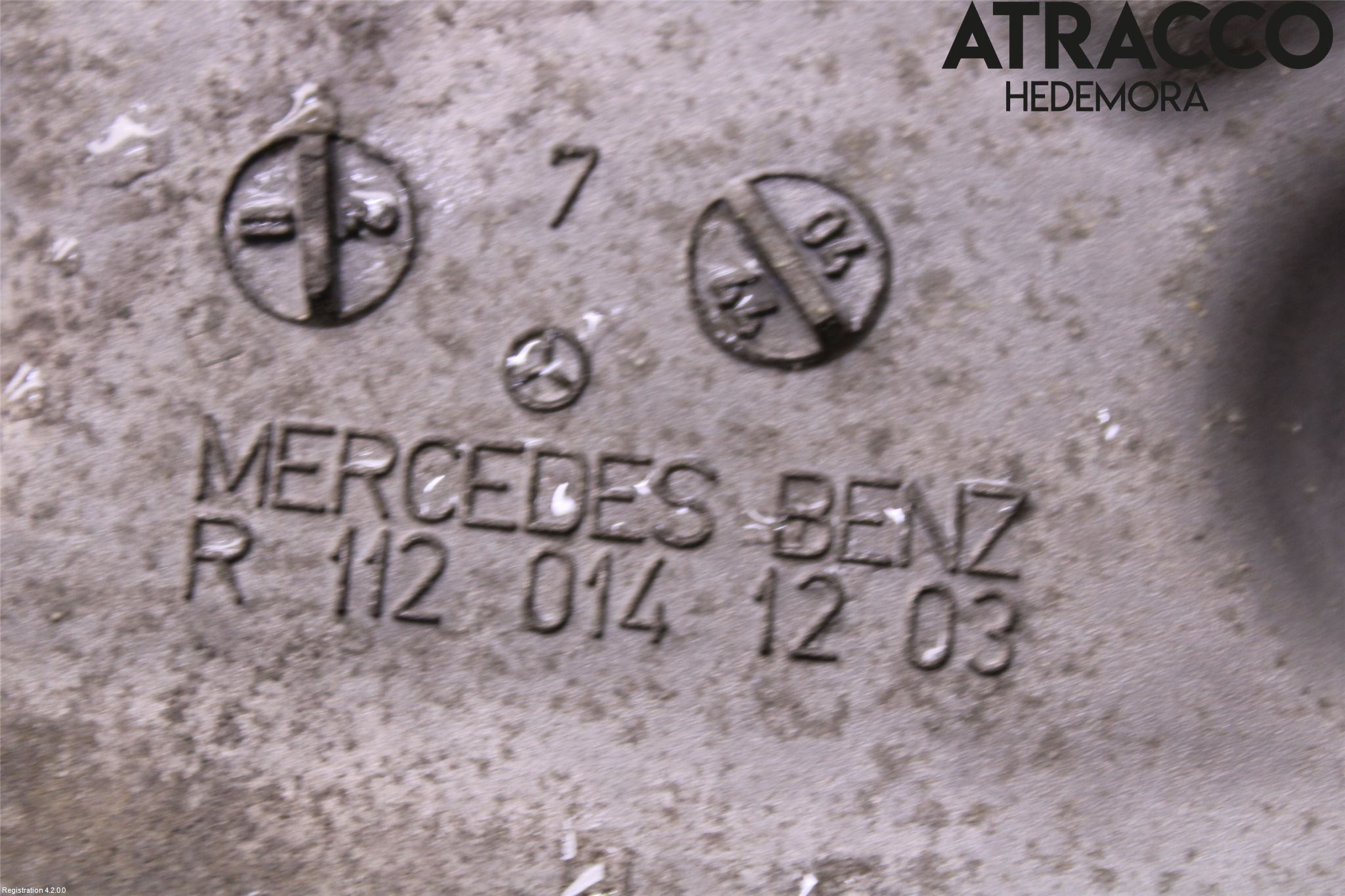 Mercedes-Benz MB CLK (C209) 02-09 Bunnpanne