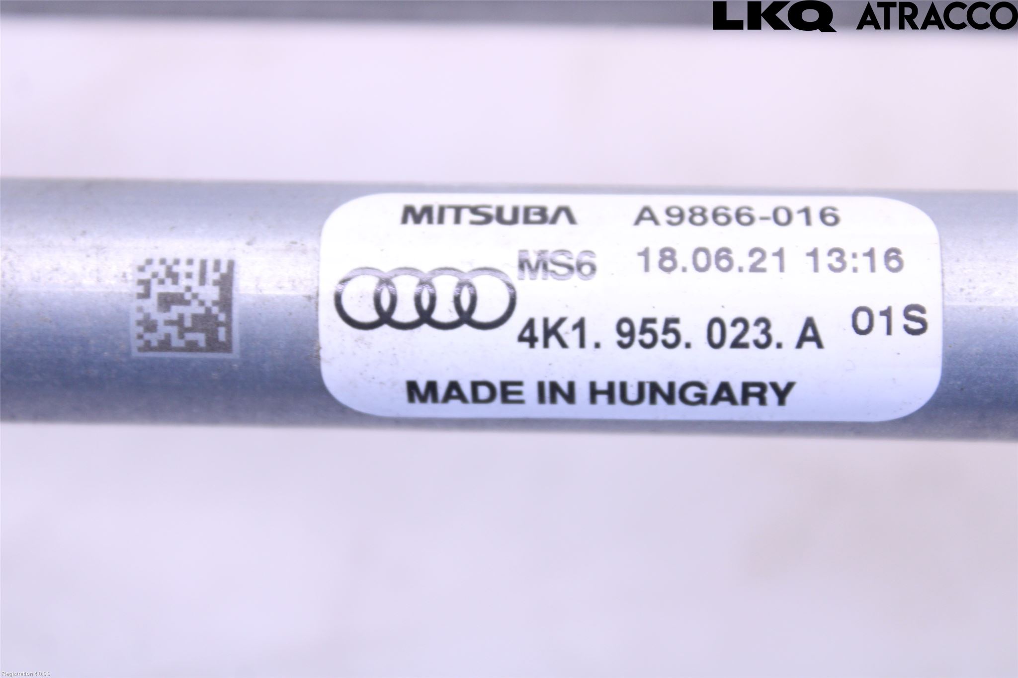 Audi A6 F2/C8 19- Viskermotor Frontrute