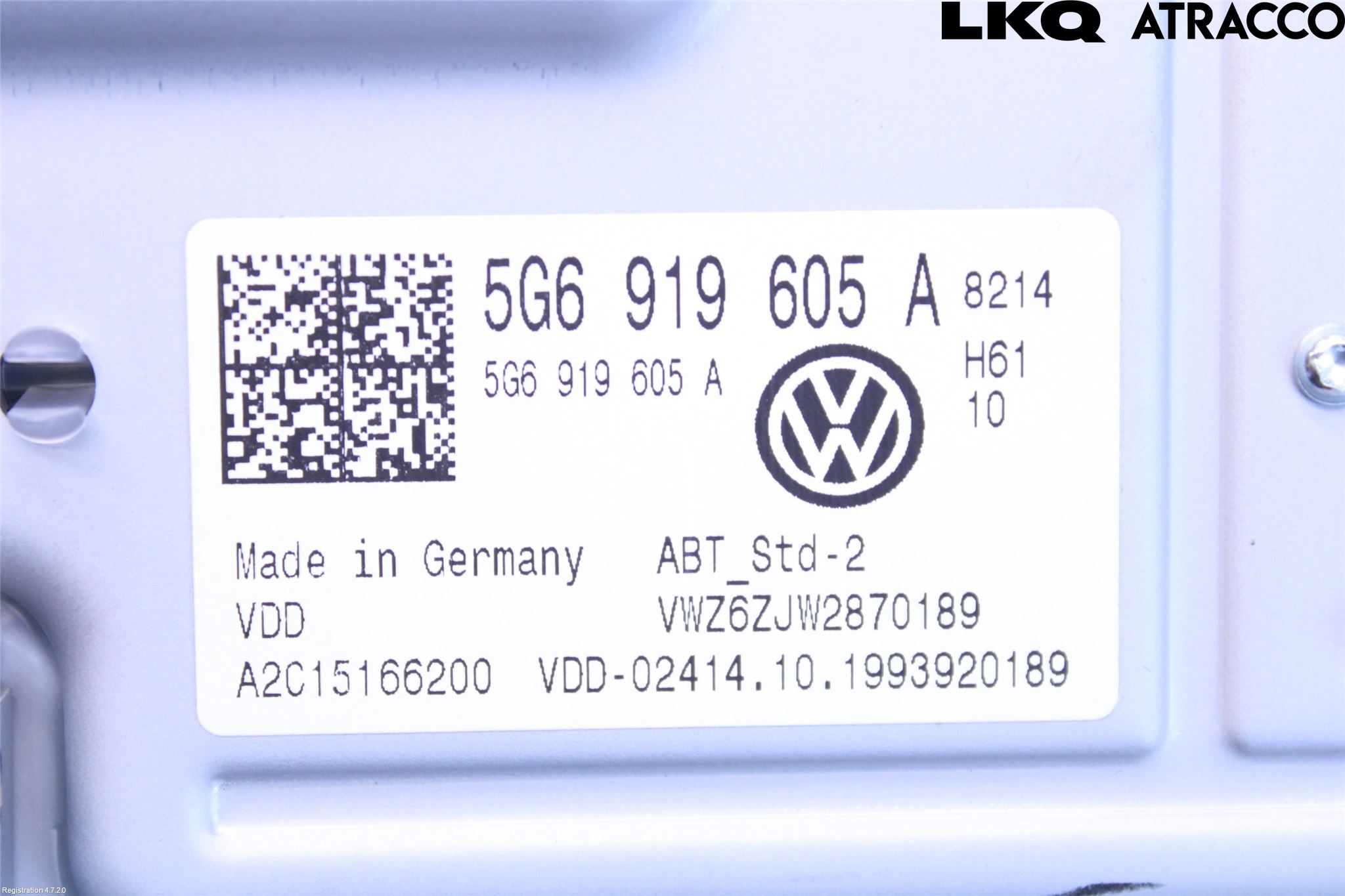 Volkswagen VW T-ROC 18- Stereo Radio Med Cd