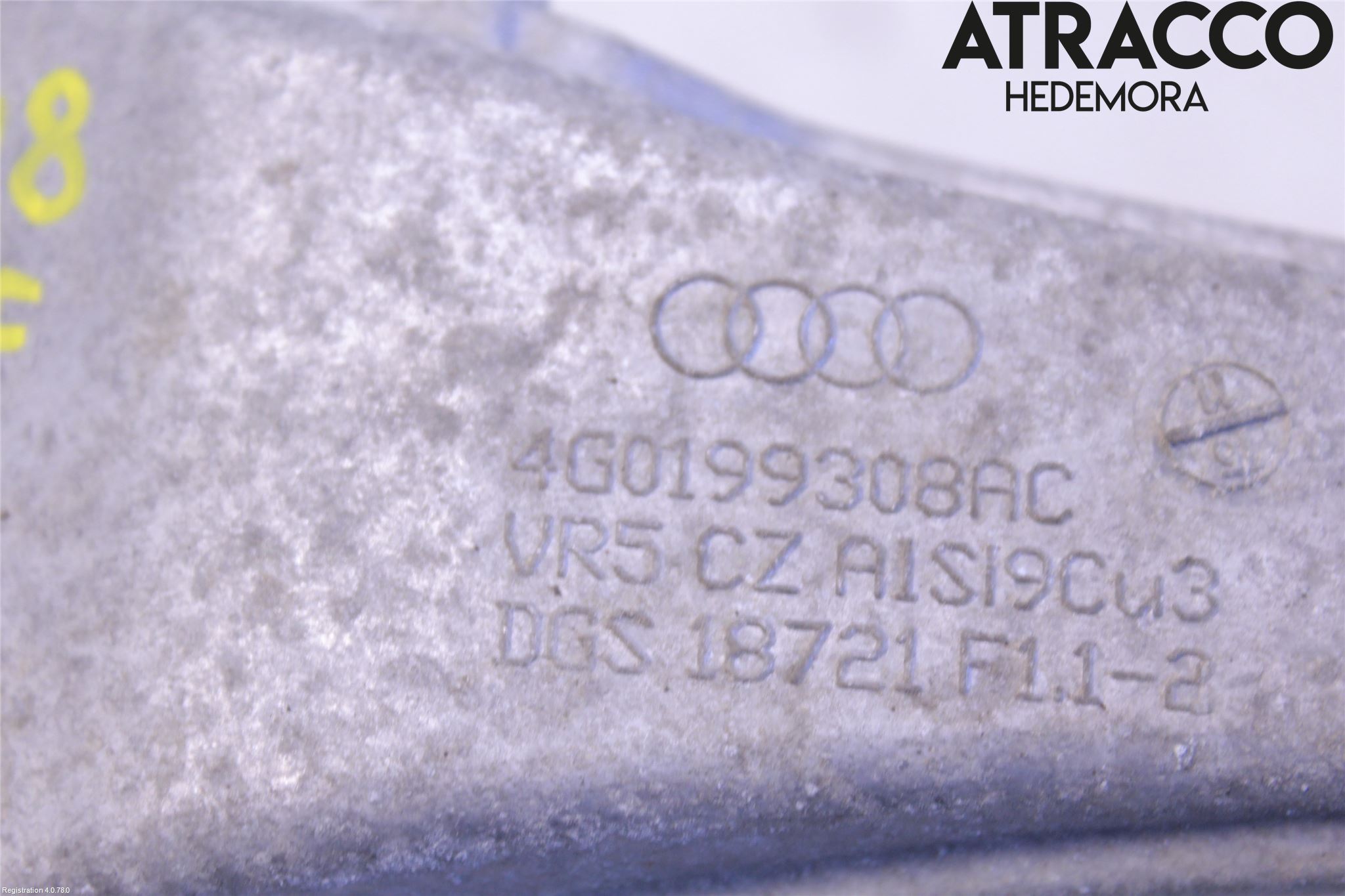 Audi A6/S6 4G 11-18 Motor Feste Stål-Alu