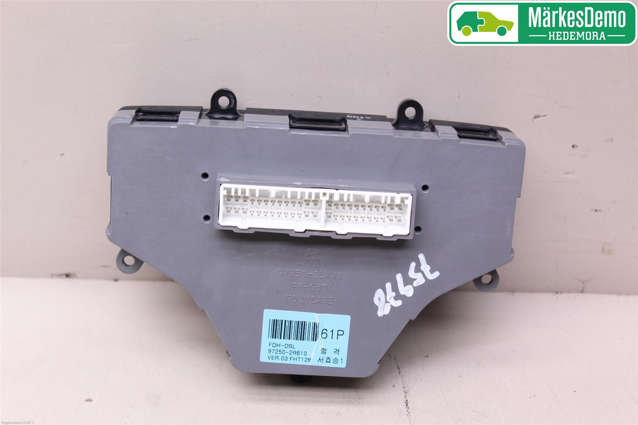 Hyundai i30 FD 07-12 Varme Ac Betjening-Display