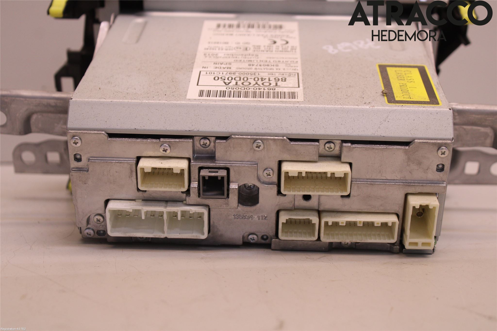 Toyota YARIS XP130 12-14 Stereo Radio Med Cd
