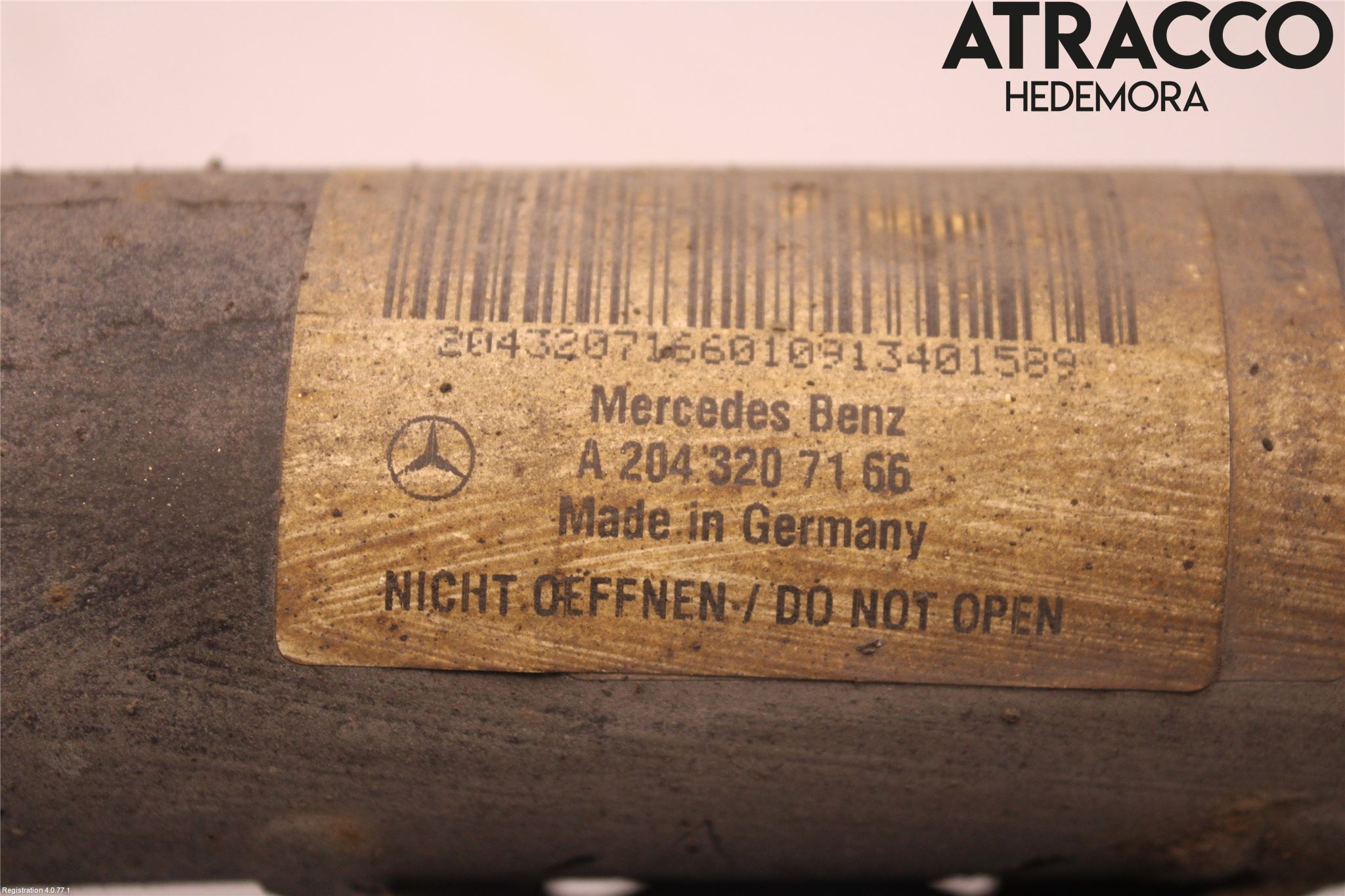 Mercedes-Benz MB C-KLASS (W204) 07-15 Fjærbein Foran Venstre