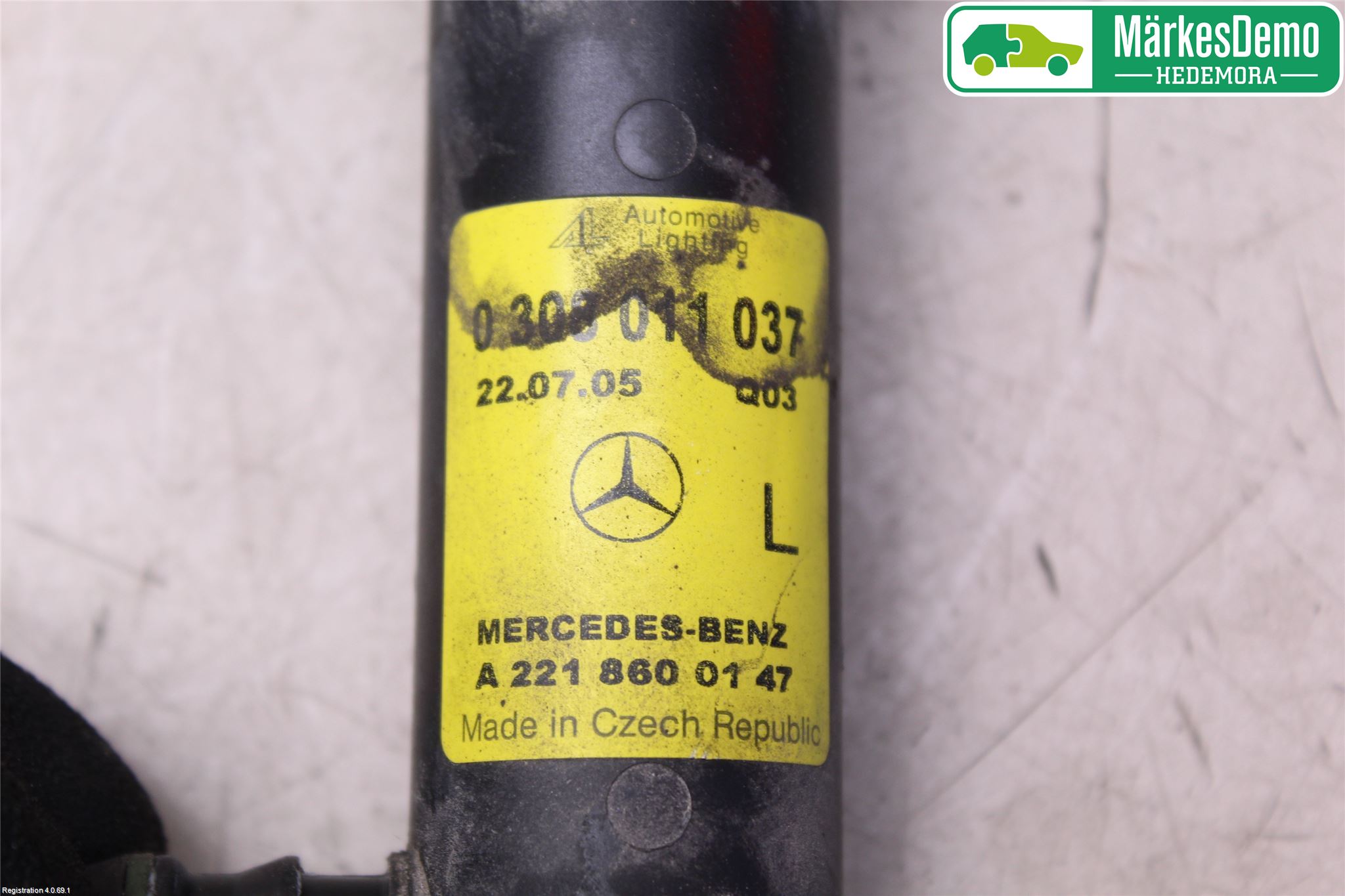 Mercedes-Benz MB S-KLASS (W221) 05-13 Spylerdyse Frontlykter
