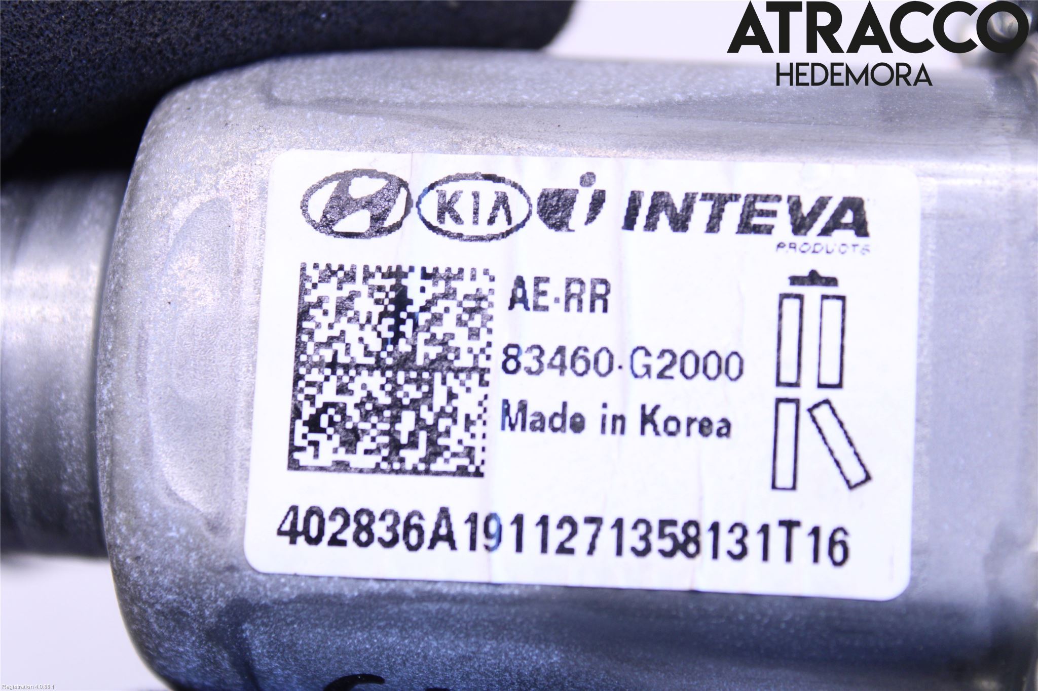 Hyundai IONIQ AE 17-22 Vindusheismotor