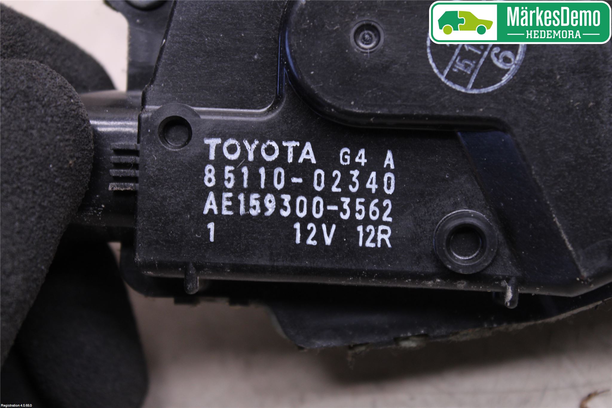 Toyota AURIS 13-19 Viskermotor Frontrute