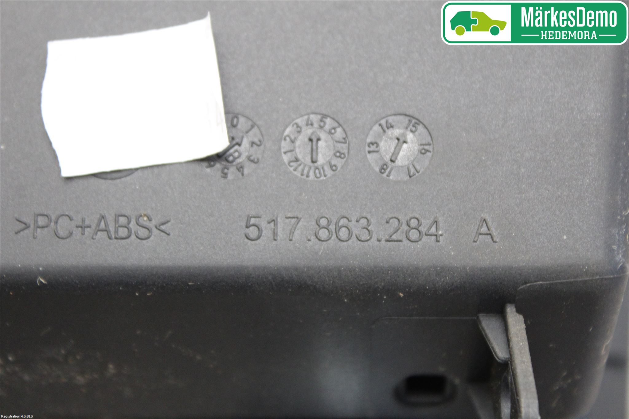 Volkswagen VW GOLF SPORTSVAN 15-20 Innr Oppbevaringsrom