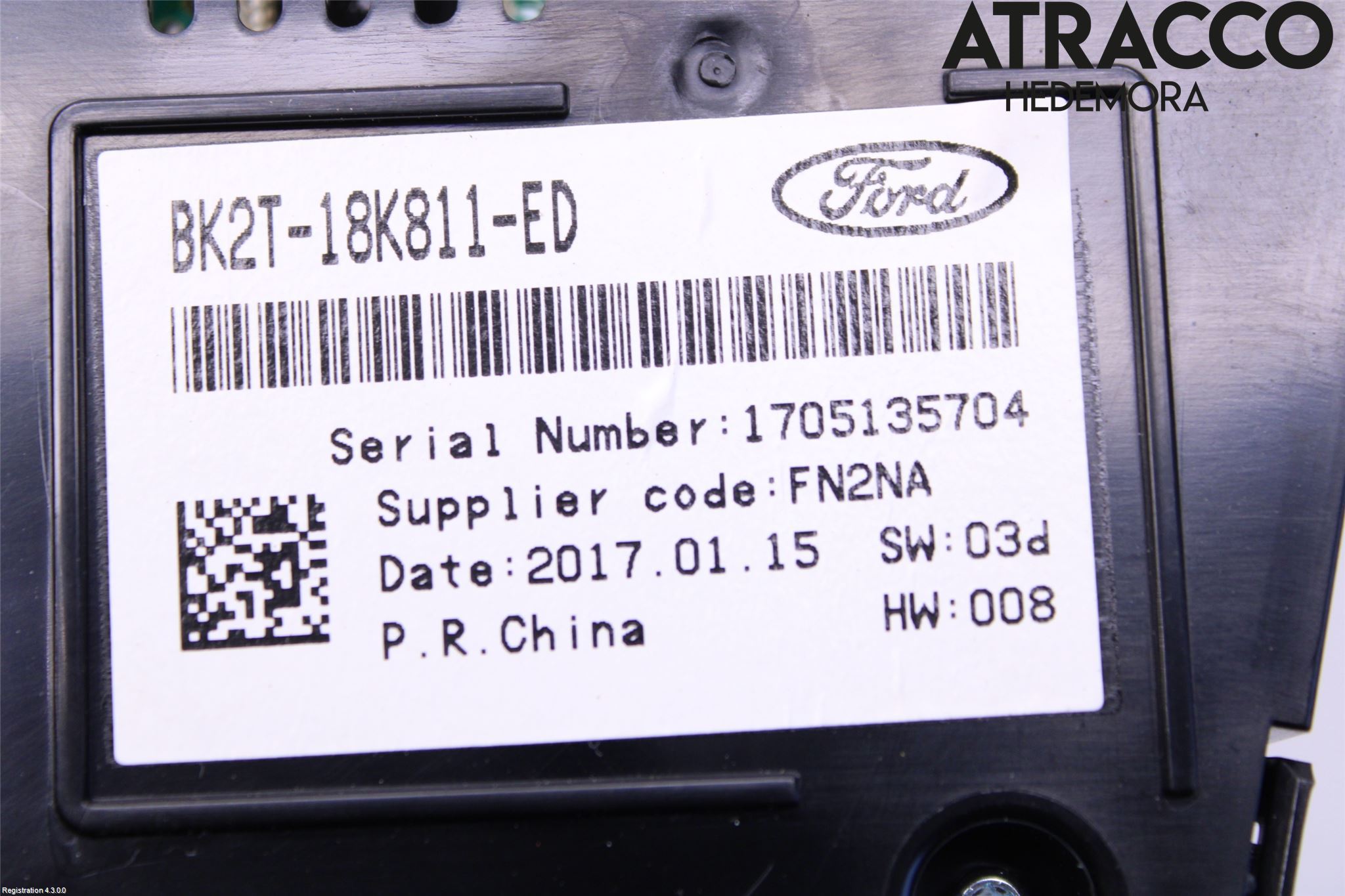 Ford TRANSIT/TOURNEO CONNECT 13-22 Stereo Radio Med Cd