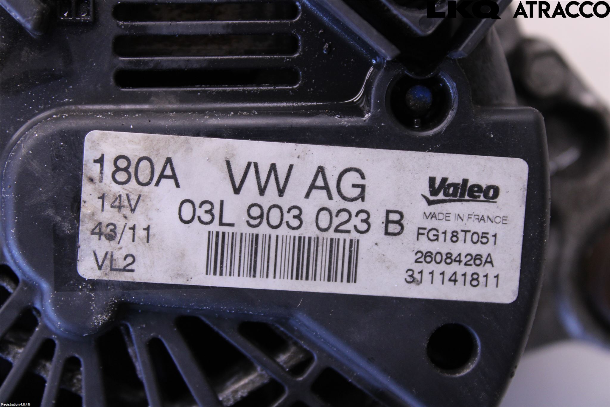 Volkswagen VW SHARAN 11- Dynamo