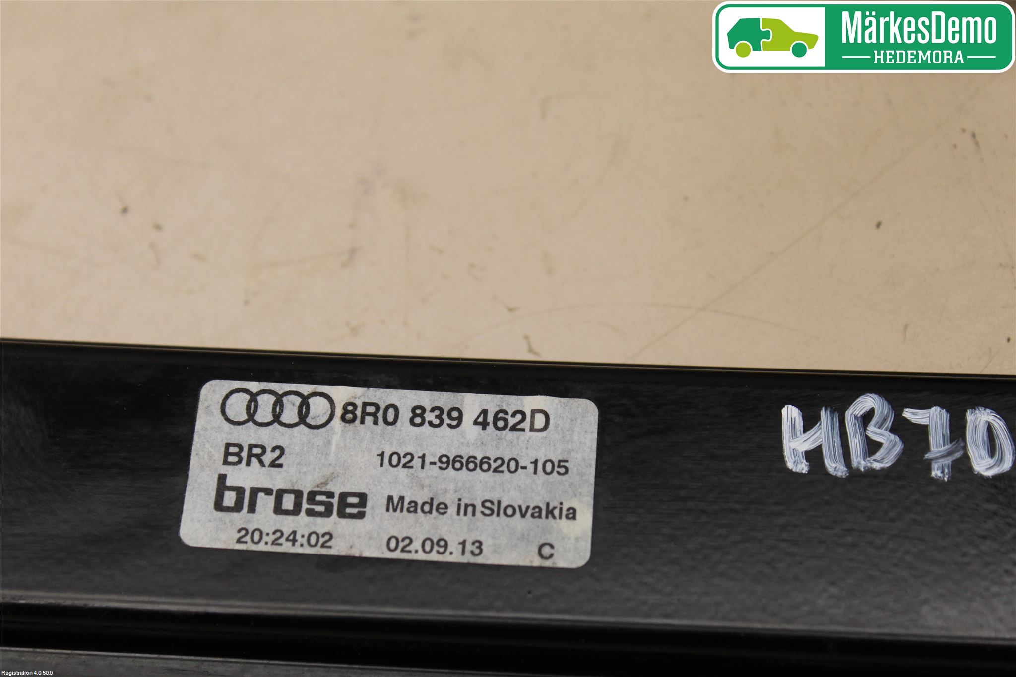 Audi Q5 09-16 Vindusheis El Komp