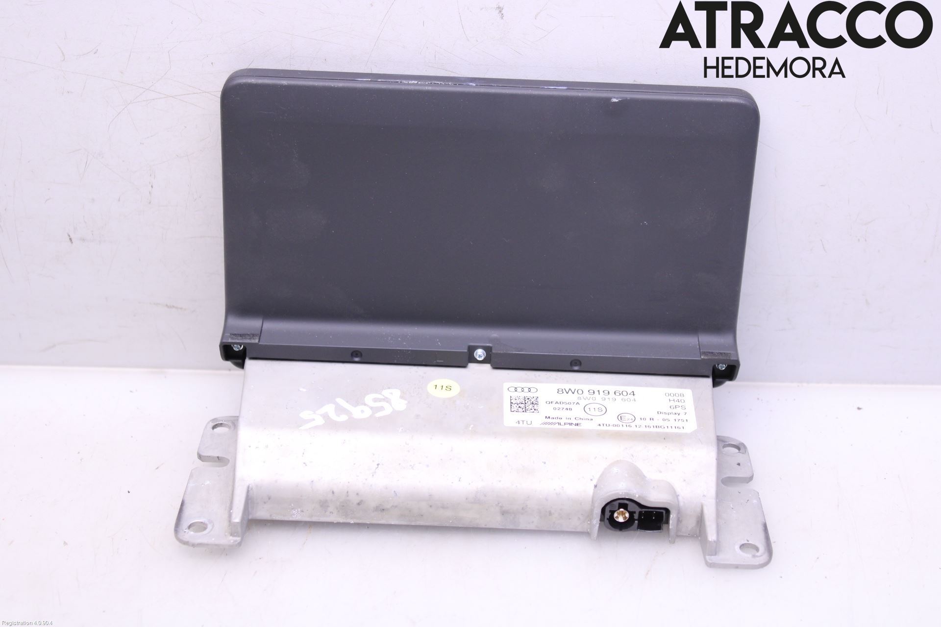Audi A5 17- Instr Skjerm Dvd-Gps-Ac-Tlf