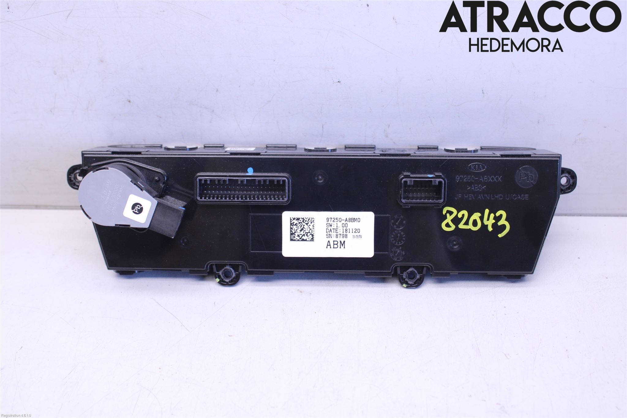 Kia OPTIMA 16-20 Varme Ac Betjening-Display