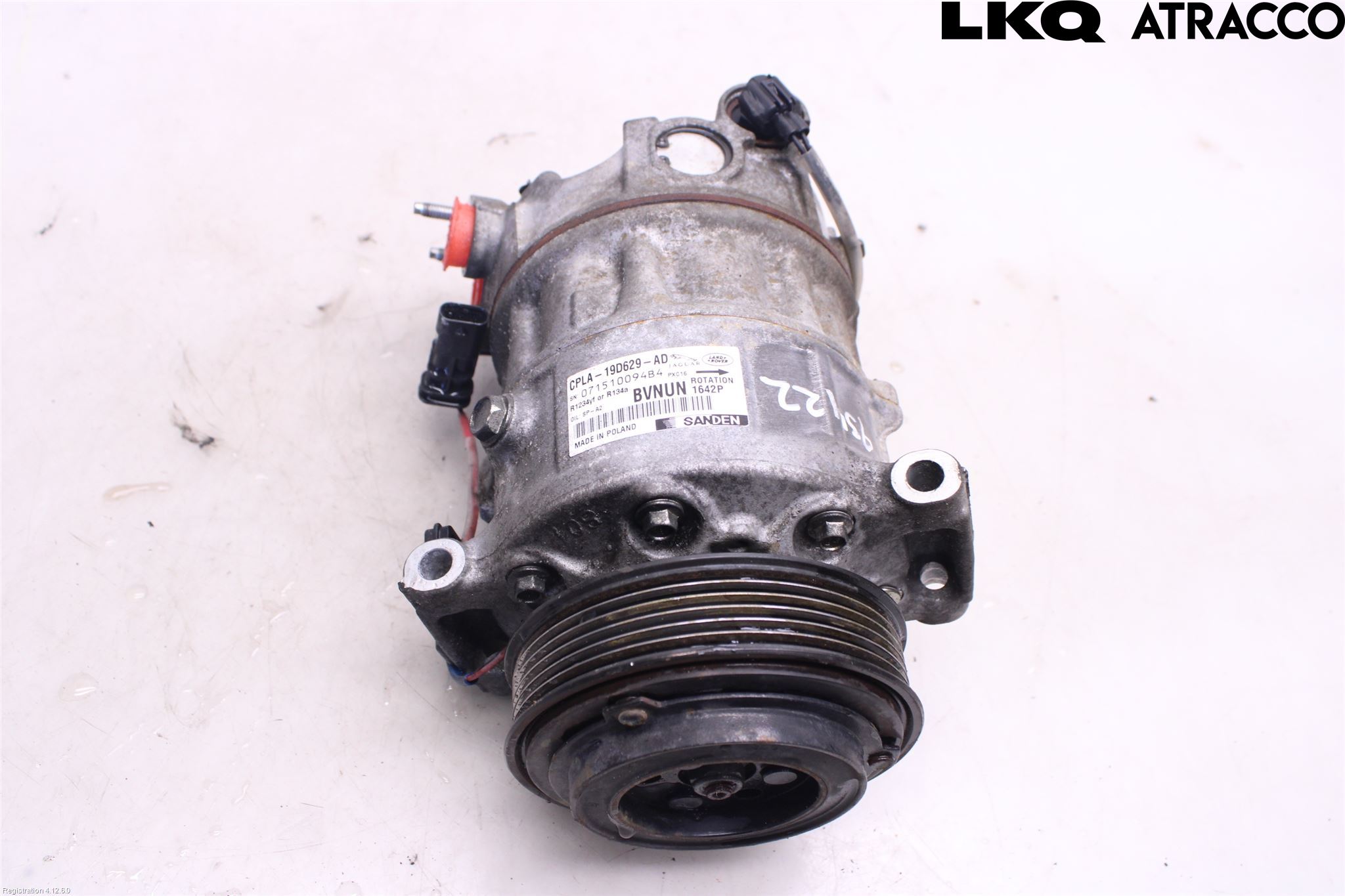 Landrover RANGE ROVER SPORT (L494) 14-22 Varme Ac Kompressor