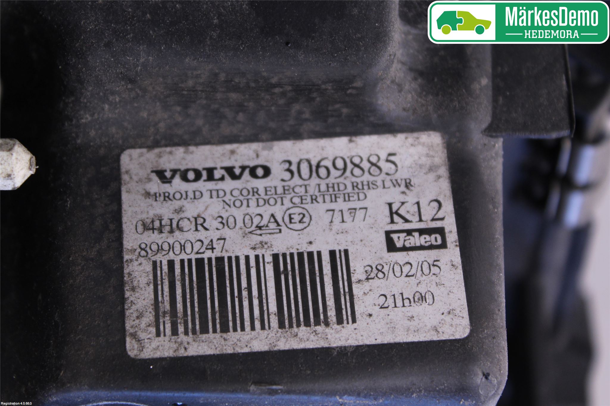 Volvo S80 04-06 Frontlykt Høyre