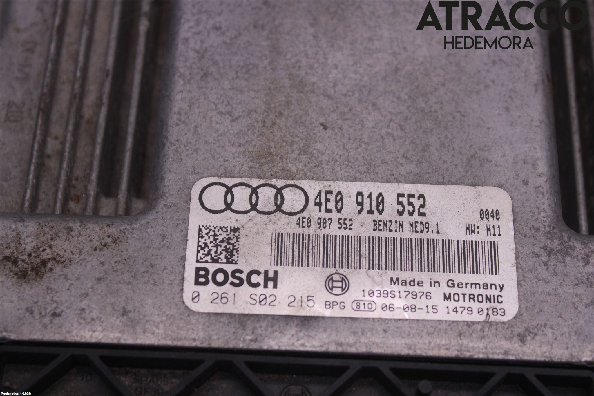 Audi A8/S8 4E  02-09 Styreenhet Innsprøytning