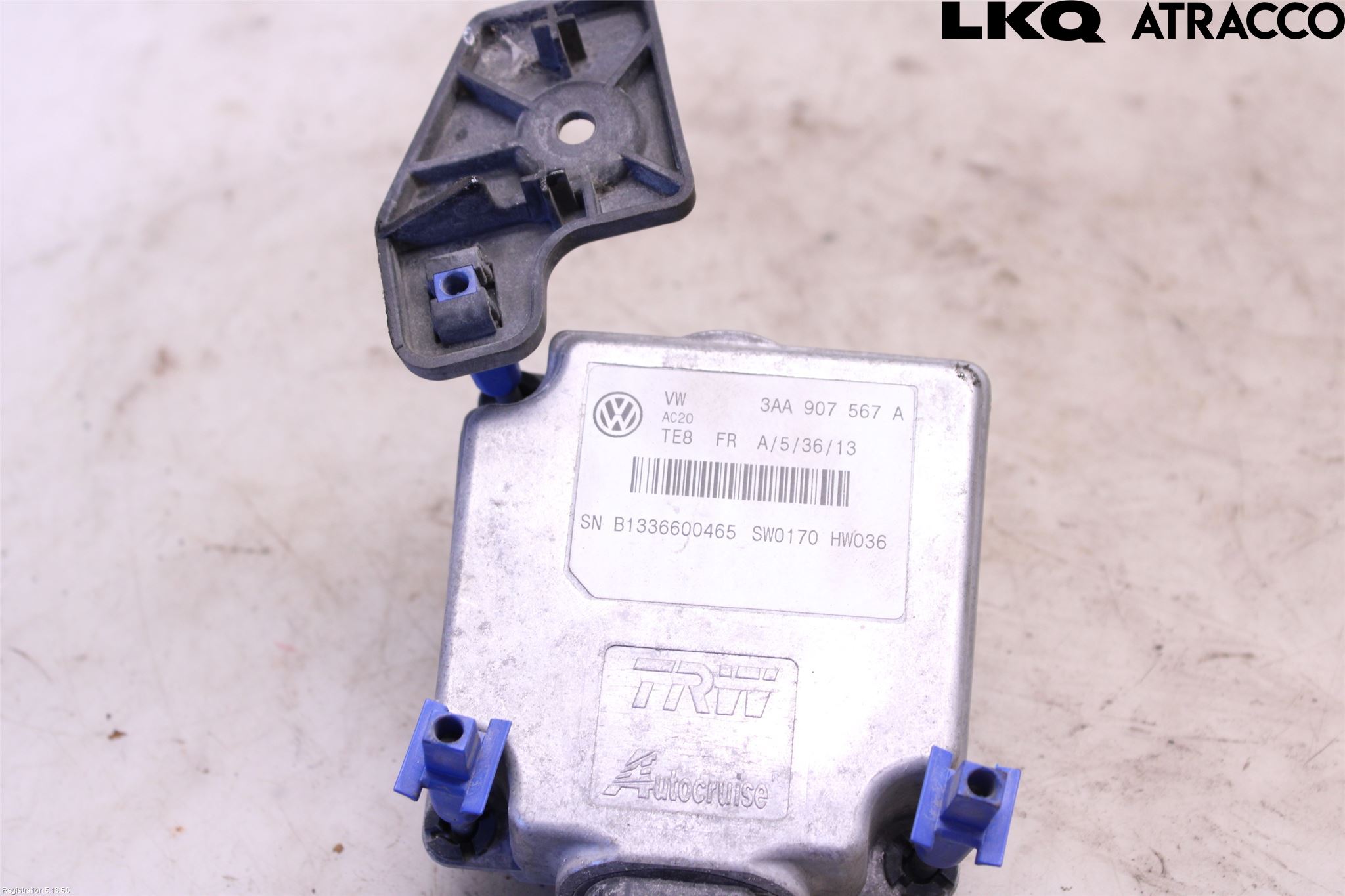 Volkswagen VW PASSAT 11-14 Sensor Fartsbegrensning
