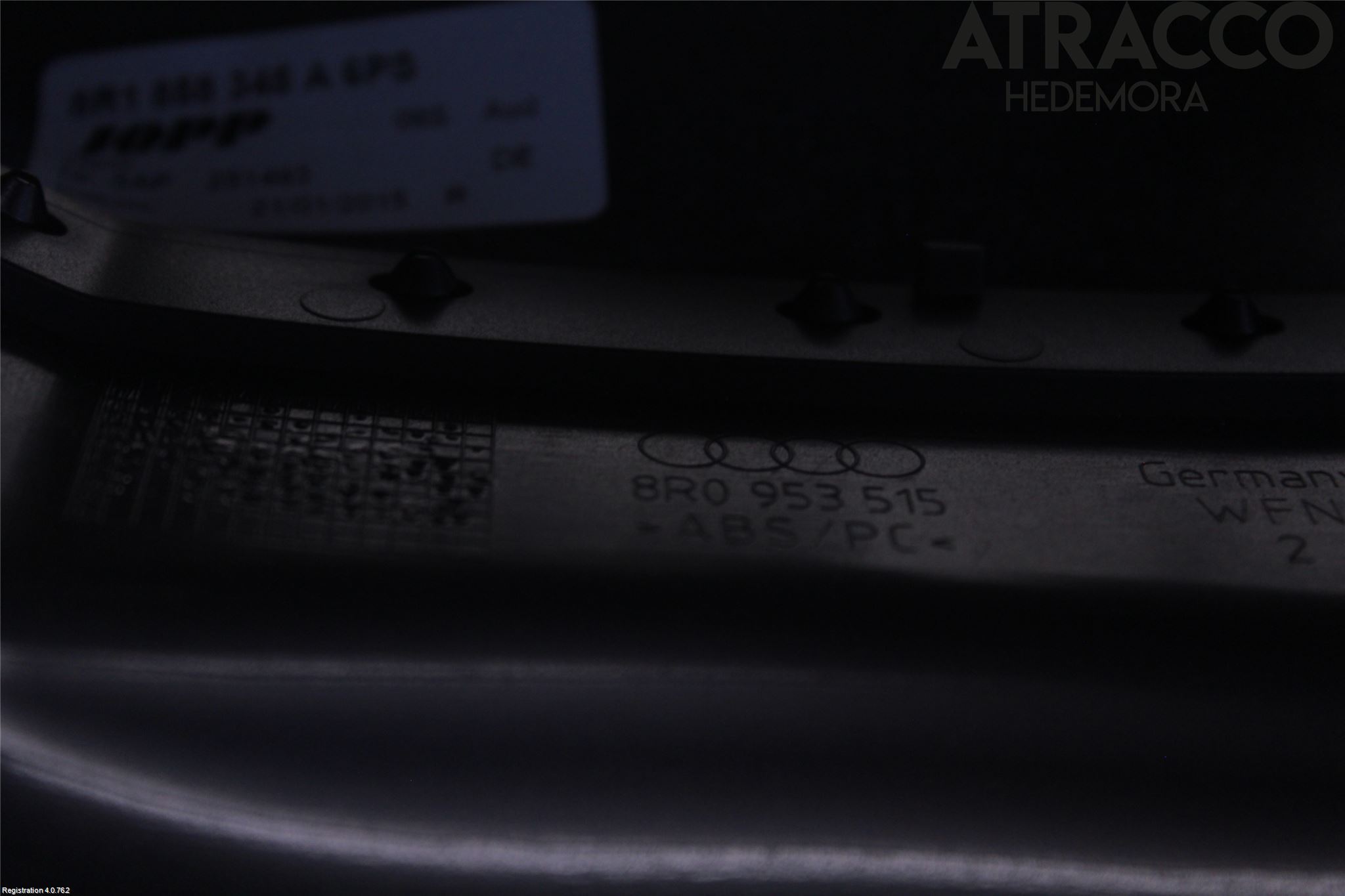 Audi Q5 09-16 Rattdeksel - Deksler