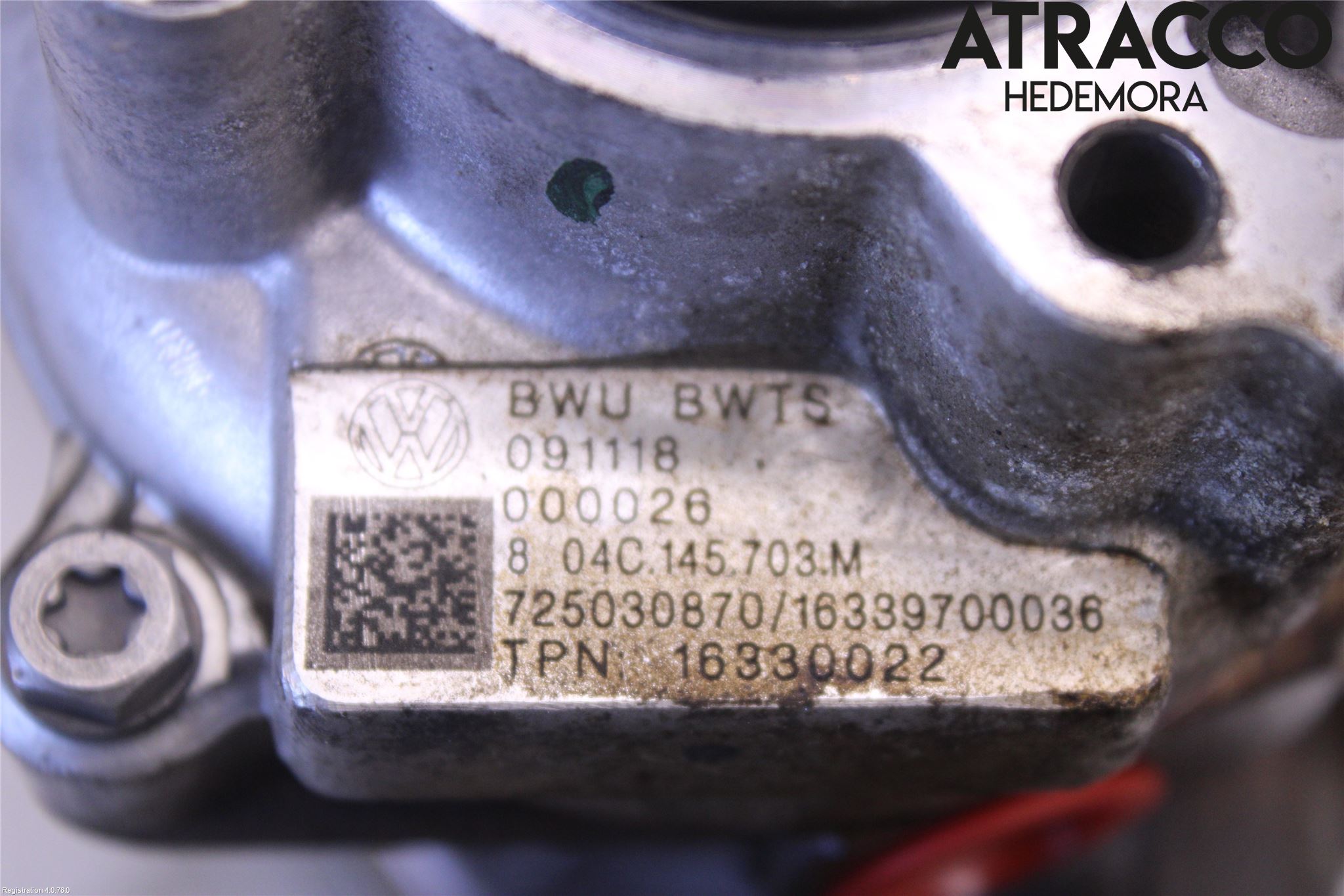 Volkswagen VW GOLF / E-GOLF VII 13-20 Turboaggregat