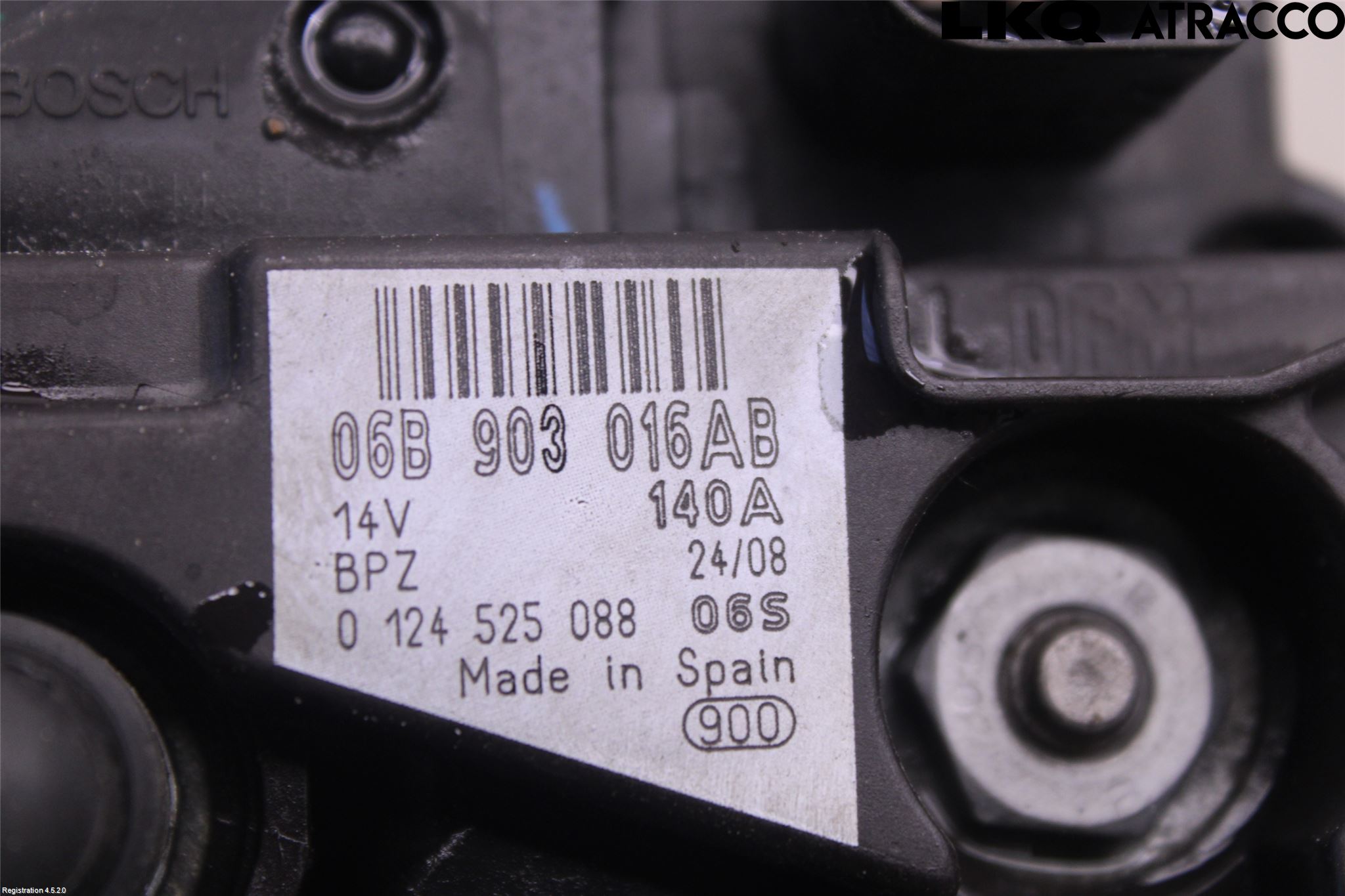 Volkswagen VW TIGUAN 07-16 Dynamo