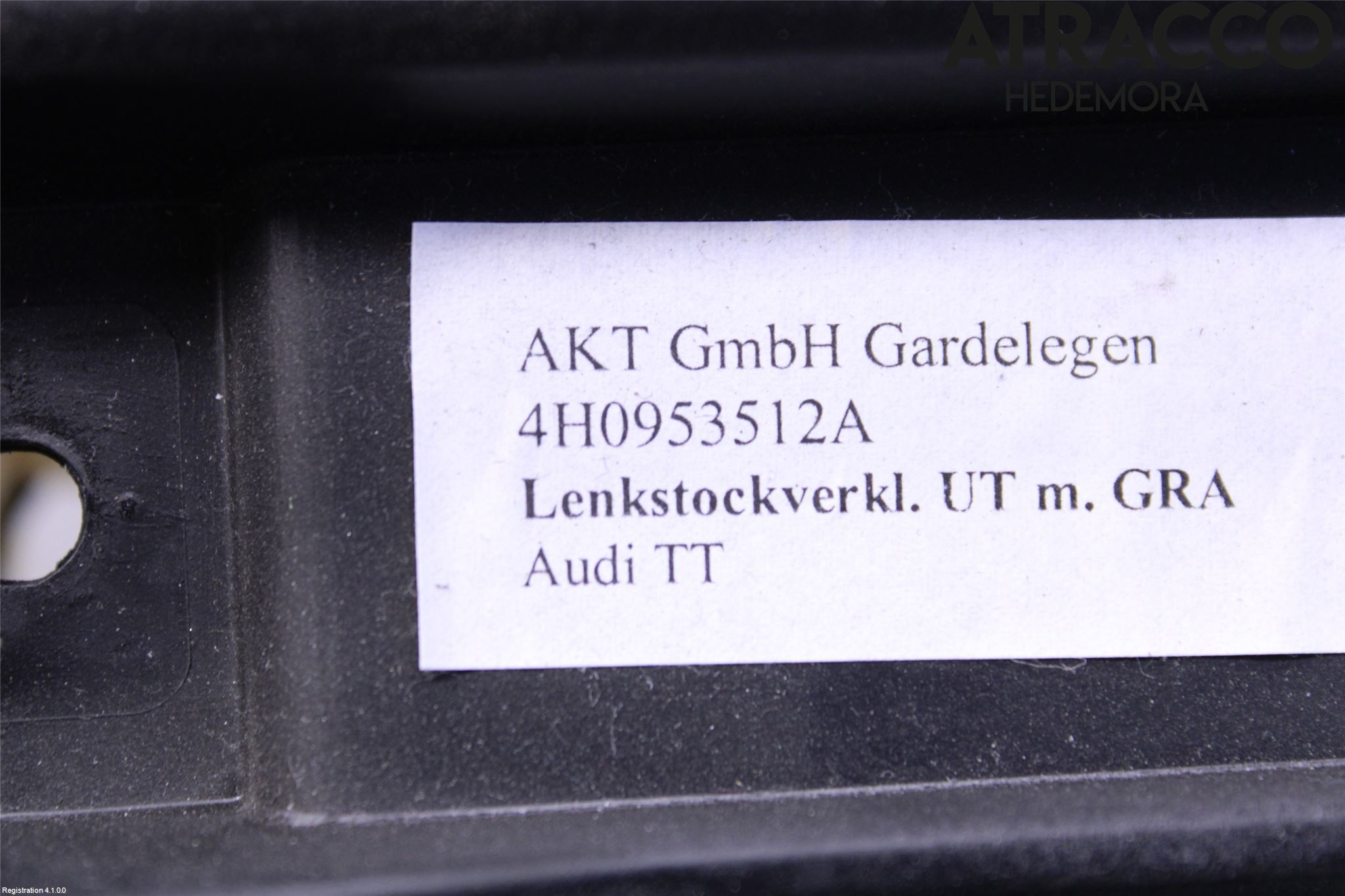 Audi A8/S8 4H 10-17 Rattdeksel - Deksler