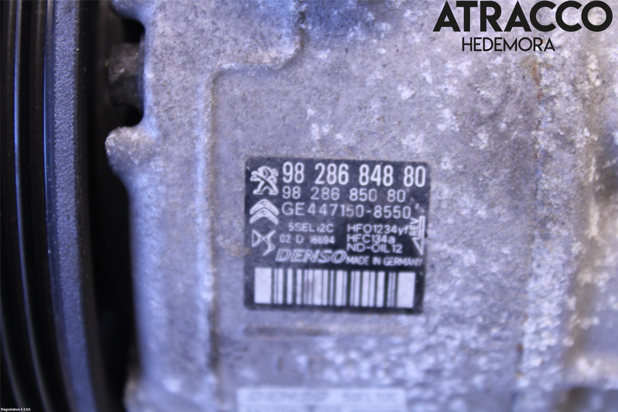 Opel CORSA F, CORSA-E 20- Varme Ac Kompressor