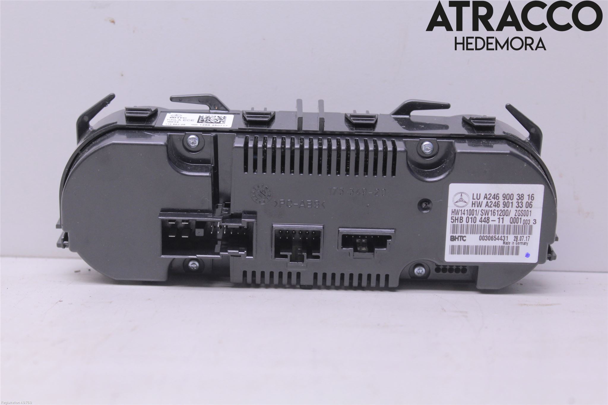 Mercedes-Benz MB CLA-KLASS (C117/X117) 13-19 Varme Ac Betjening-Display