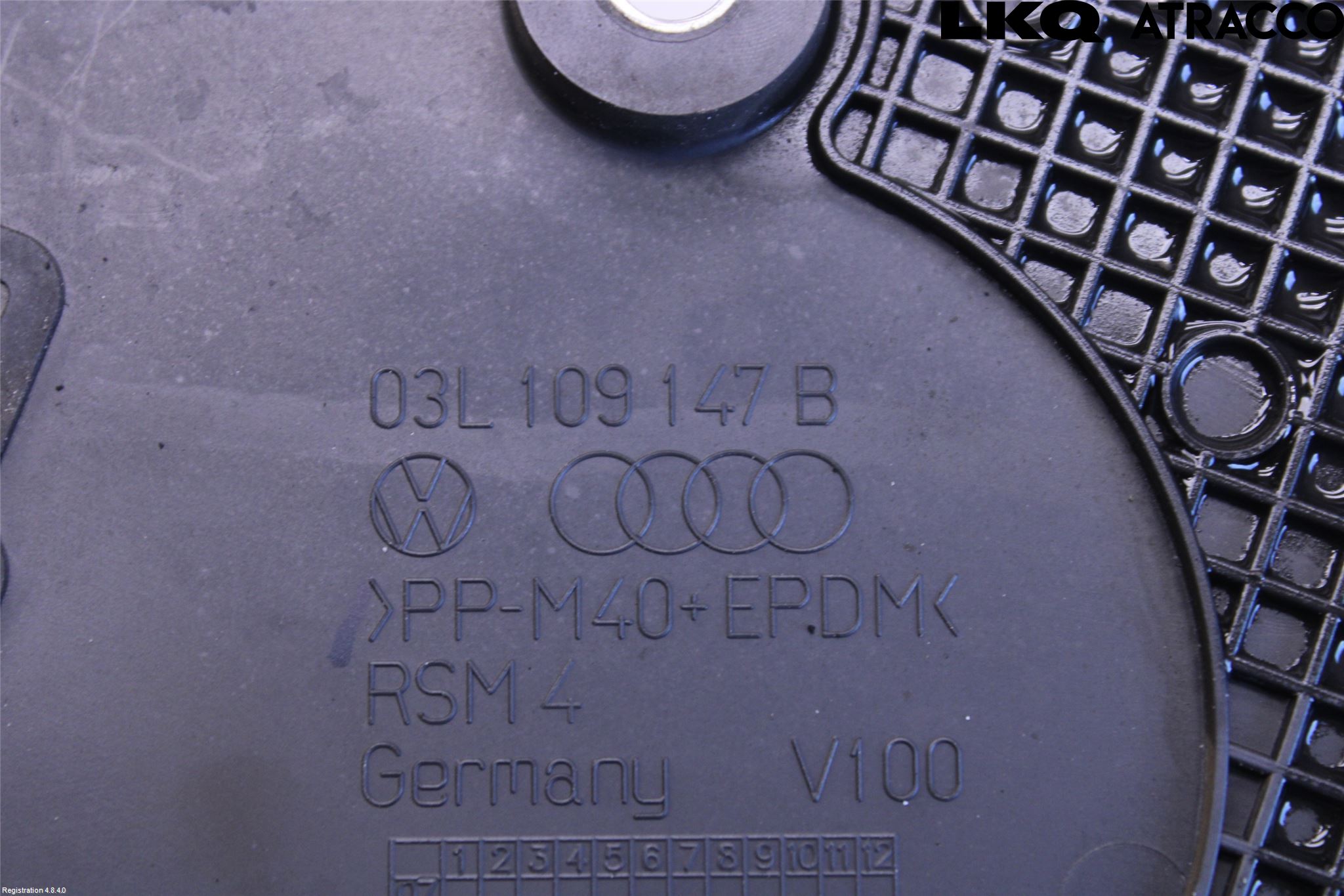 Volkswagen VW GOLF VI 09-13 Registerreim Deksel