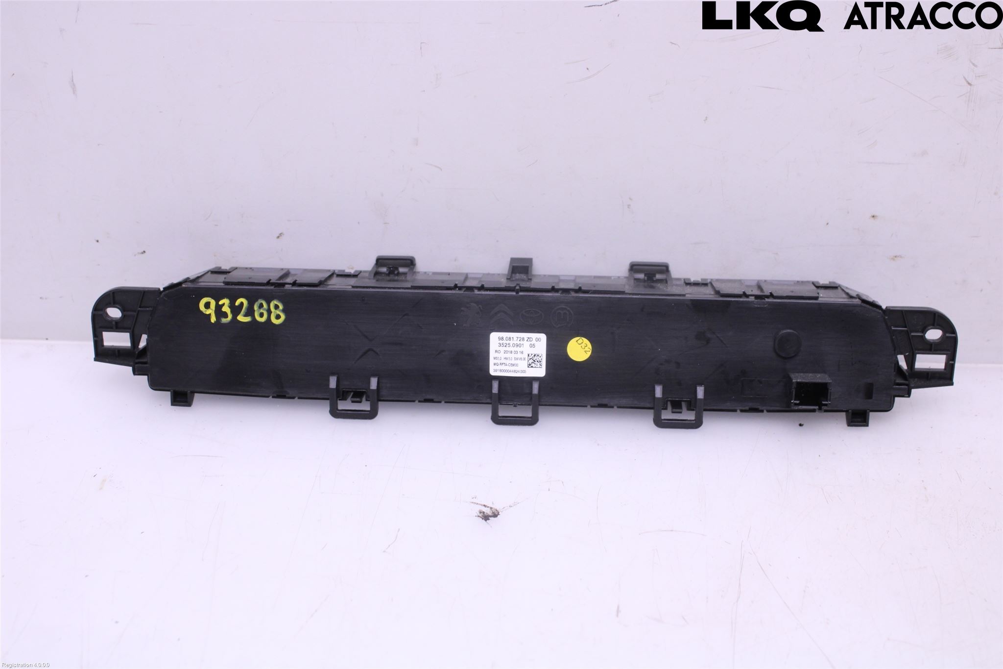 Toyota PROACE II 16- Varme Ac Betjening-Display
