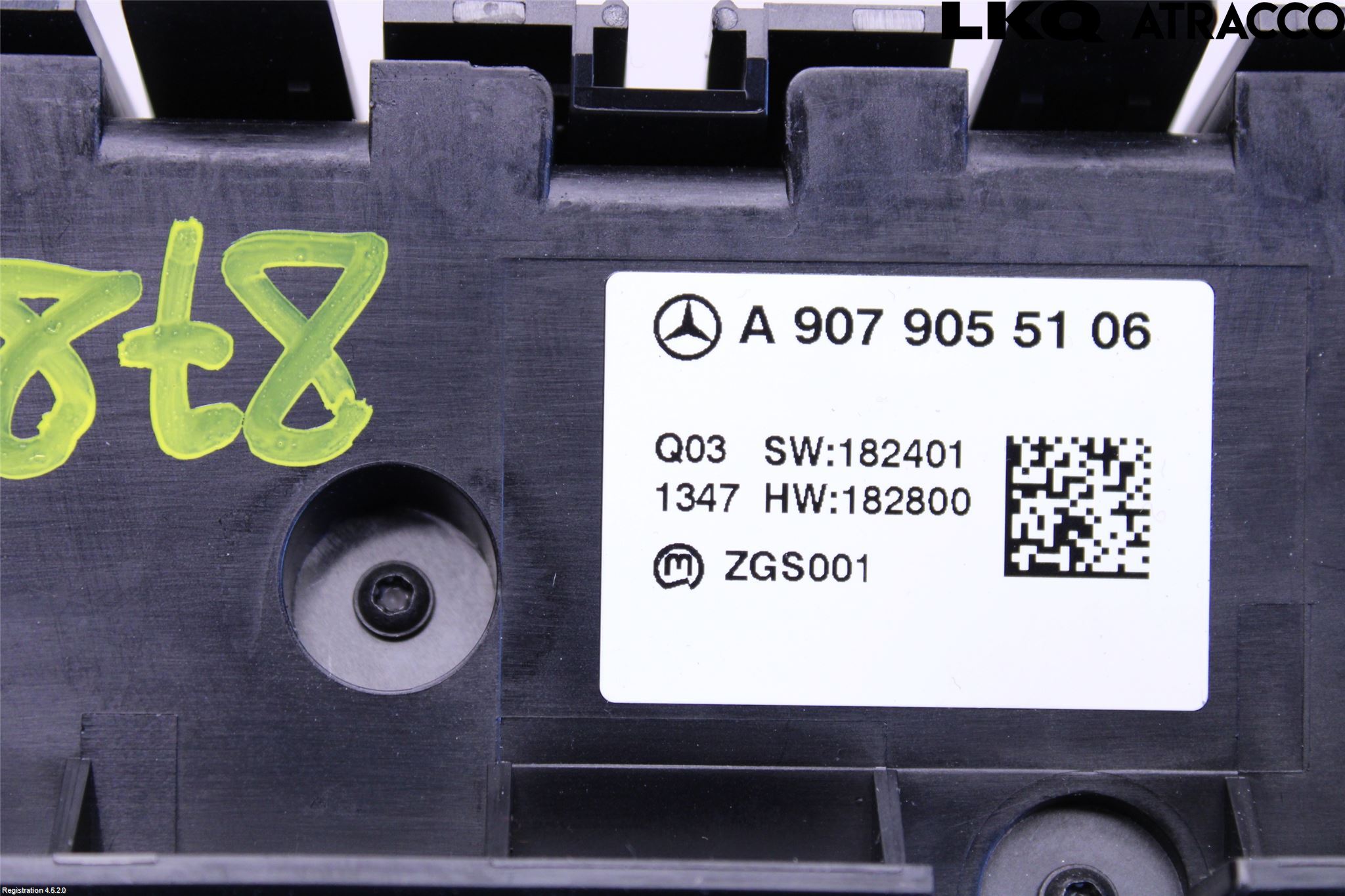 Mercedes-Benz MB SPRINTER (W907/W910) 19- Varme Ac Betjening-Display