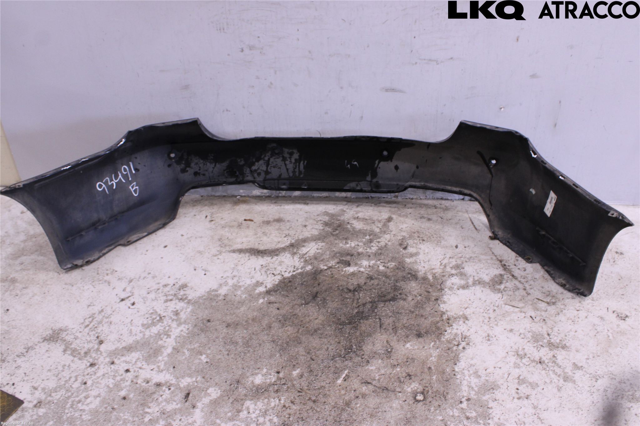 BMW 3 E90/91 SED/TOU 05-12 Støtfanger Bak Overtrekk