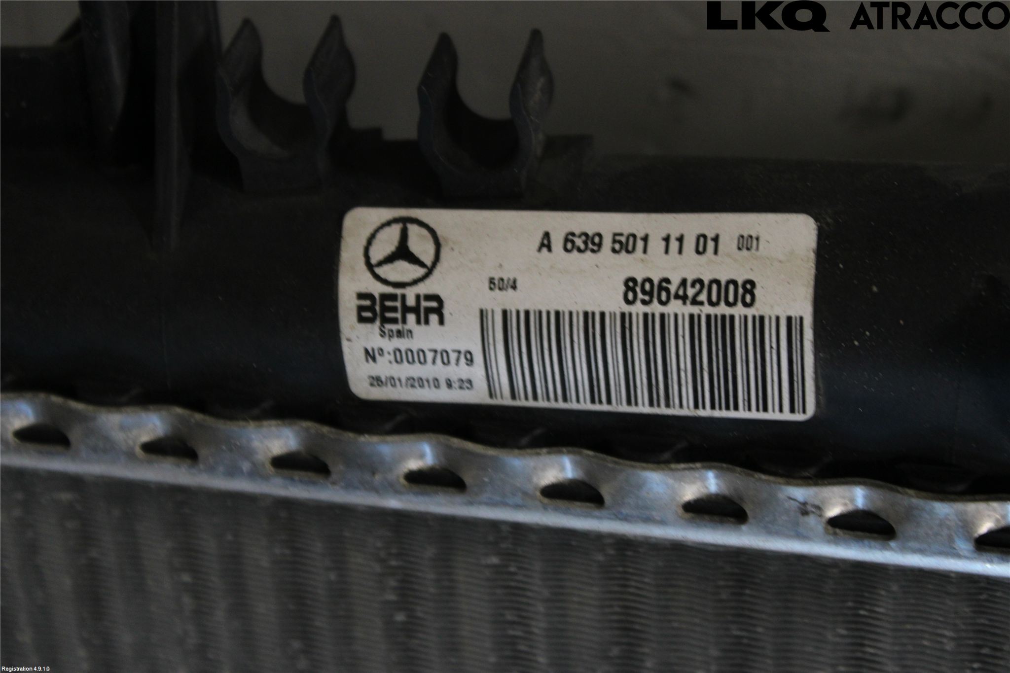 Mercedes-Benz MB VITO/VIANO (W639) 04-14 Radiator Manuell