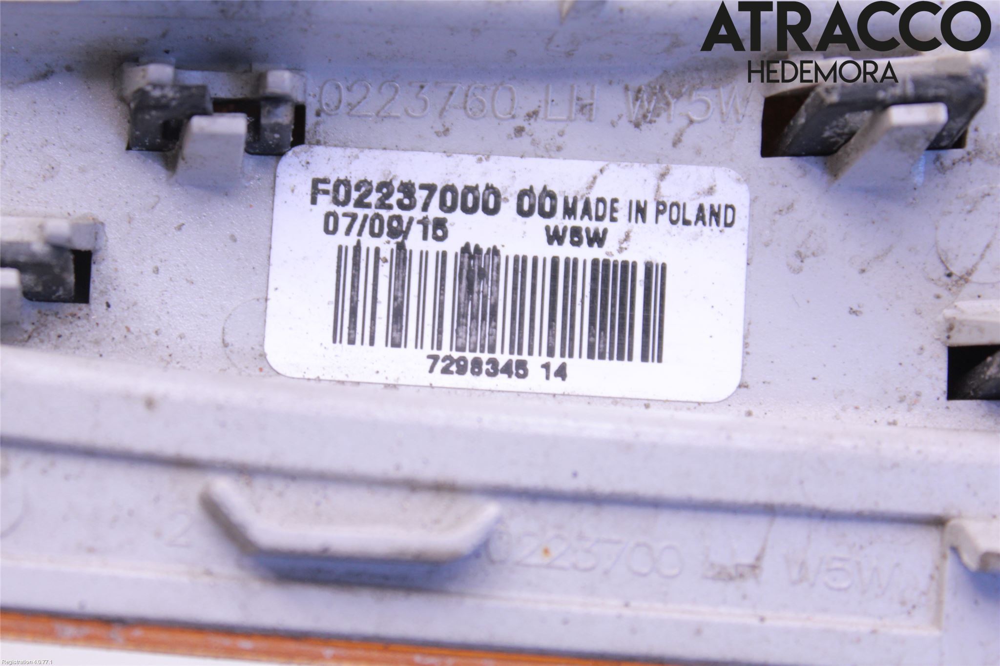 Mini ONE/COOPER 5DR F55 14-24 Blinklykt Side Venstre