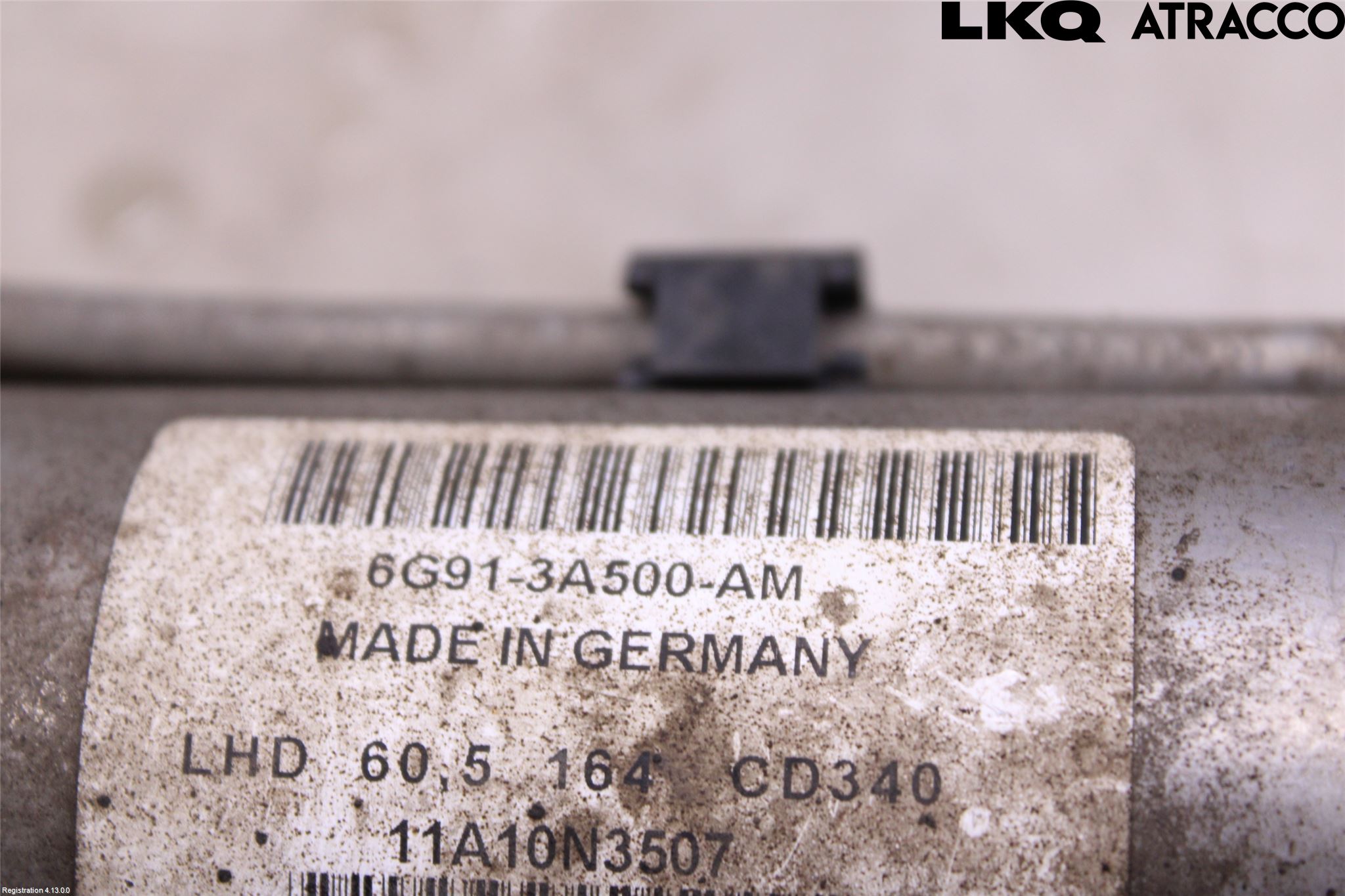 Ford S-MAX 06-15 Servo Snekke - Tannstang