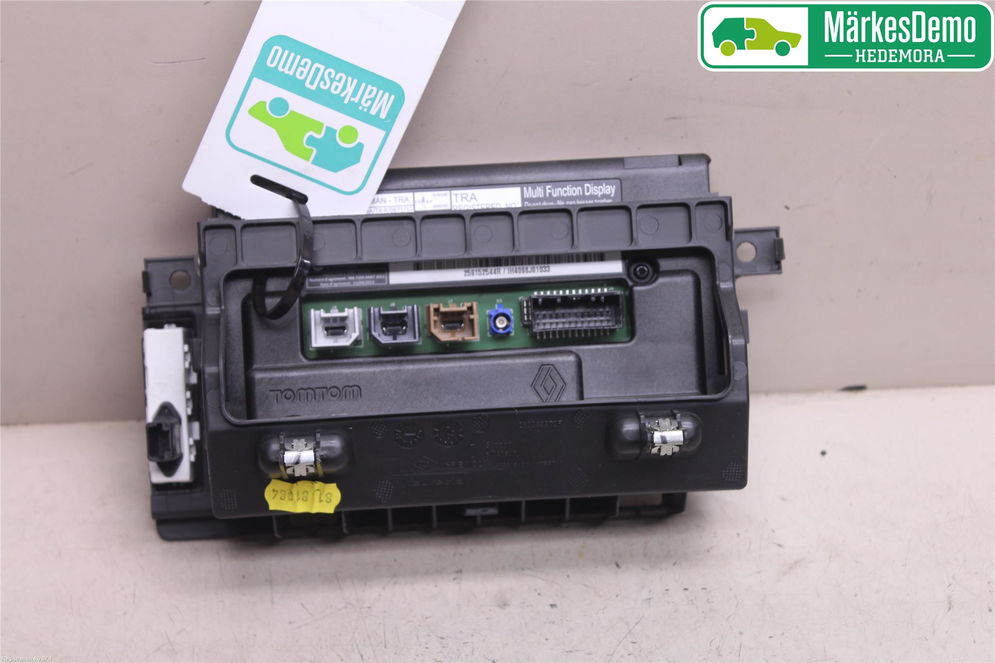 Renault KANGOO II 15-21 Multifunktionsdisplay