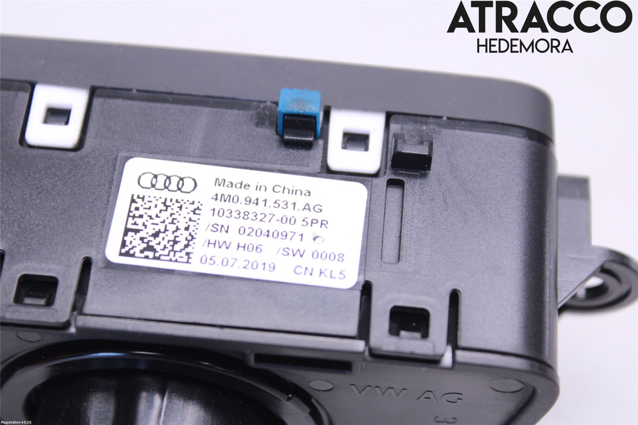 Audi A4/S4 B9 16-19 Bryter Hovedlys