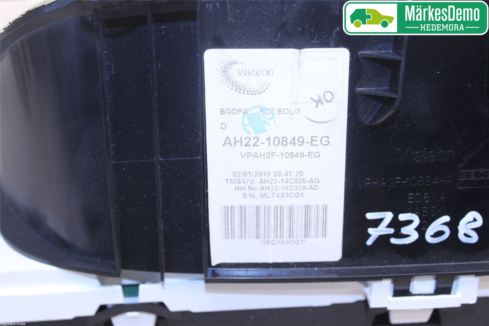 Landrover RANGE ROVER SPORT (L320) 10-13 Instr Kombinert