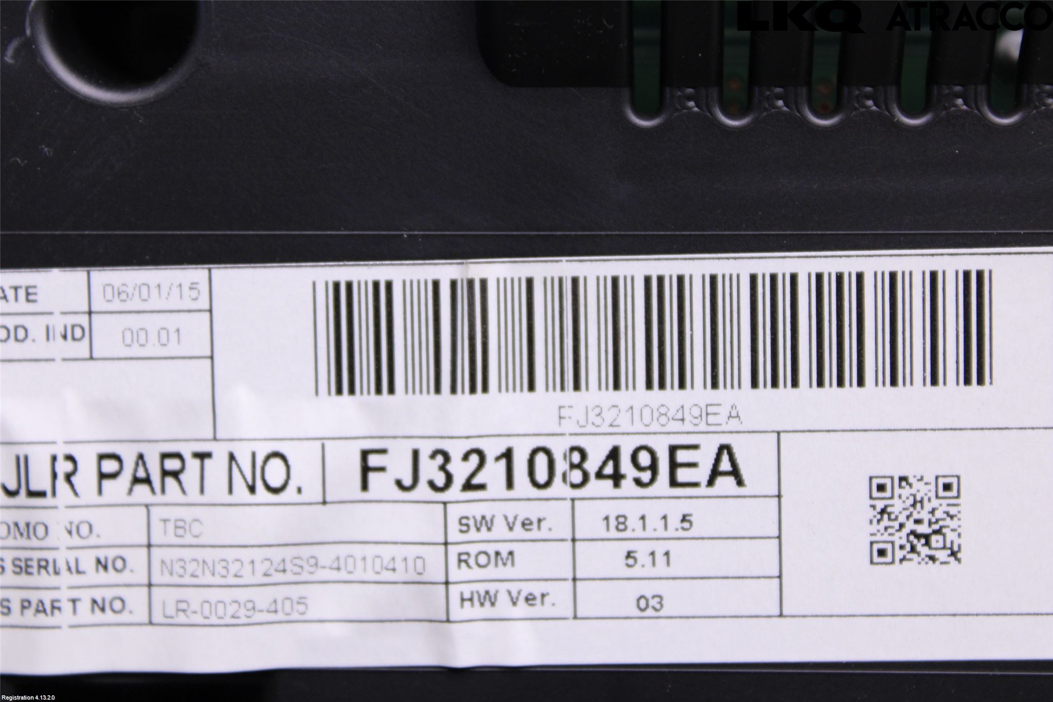 Landrover LAND ROVER RANGE ROVER EVOQUE (L538) 11-18 Instr Kombinert