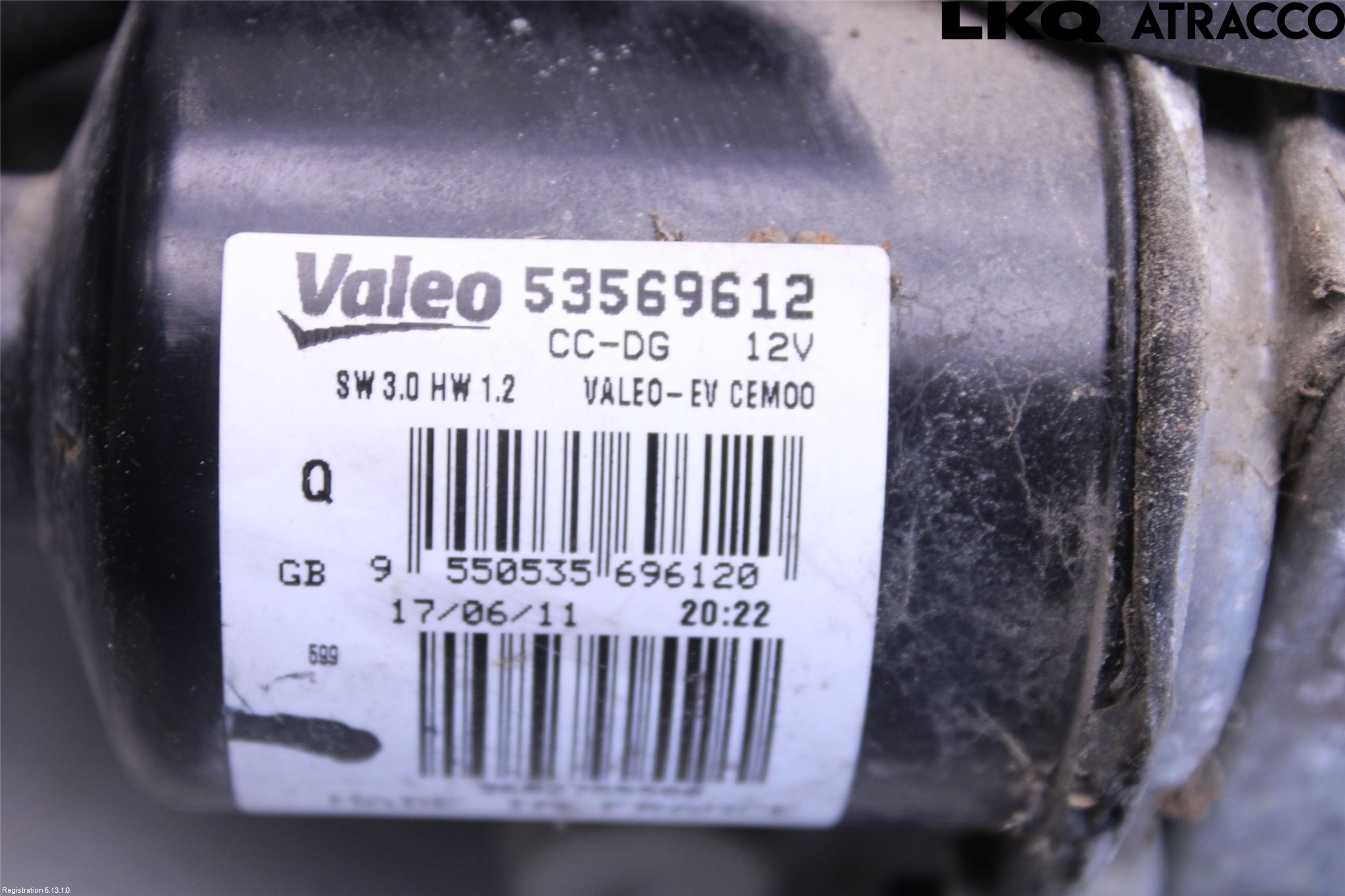 Citroen C5 08-17 Viskermotor Frontrute