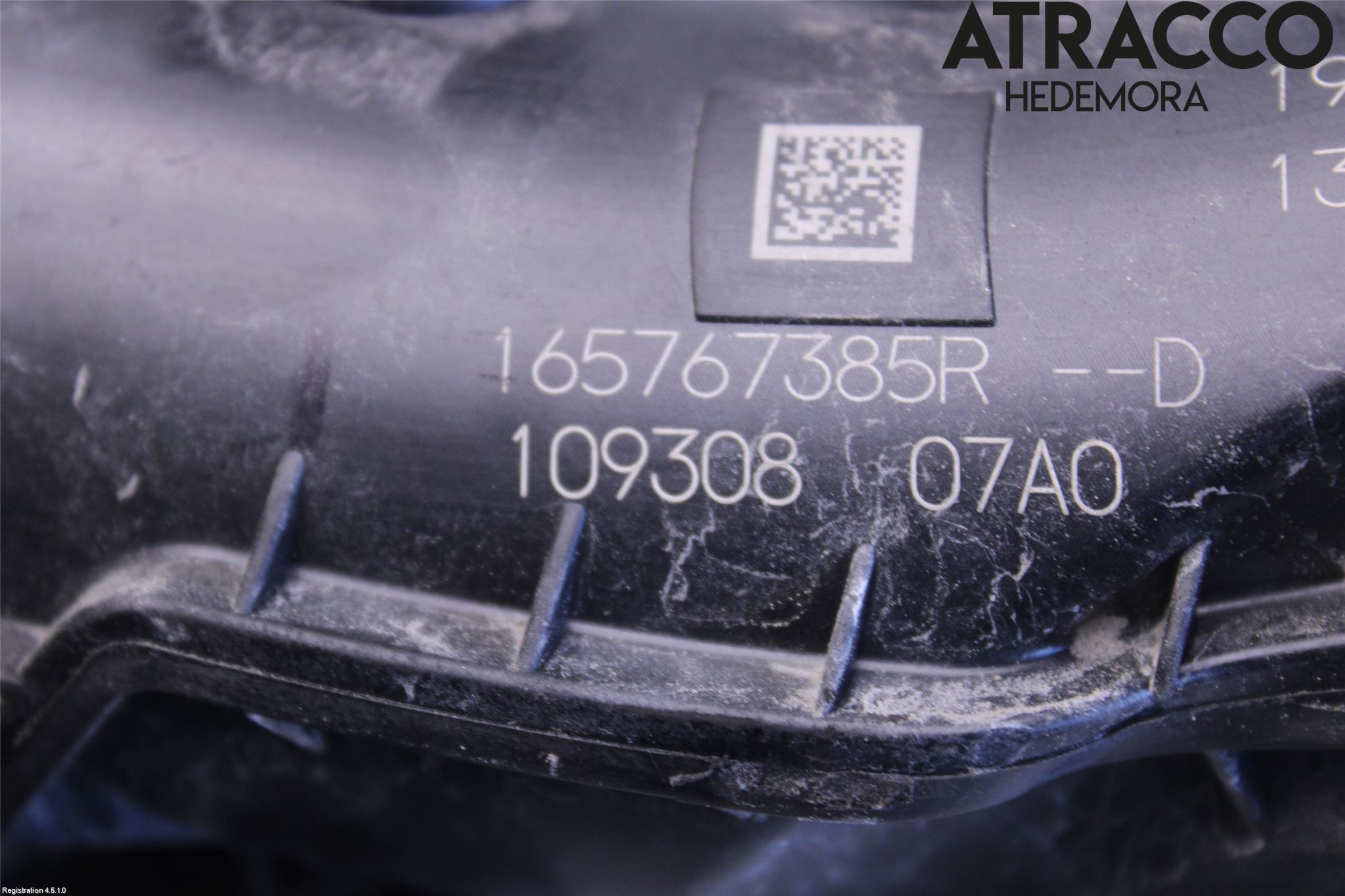 Nissan QASHQAI 17-21 Intercooler Rør-Slange