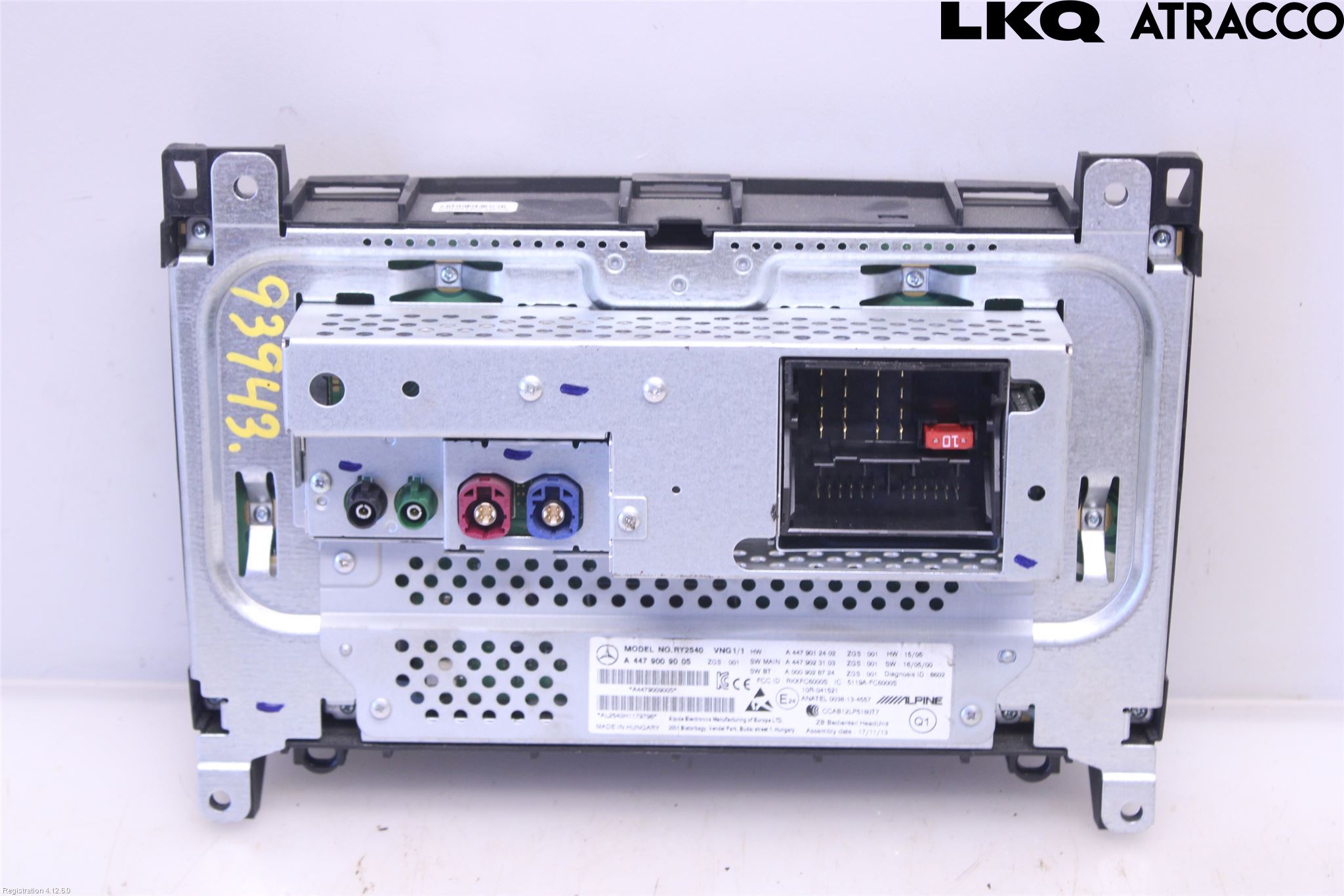 Mercedes-Benz MB VITO/V-KLASS (W640,W447,W448) 14- Stereo Radio Med Cd