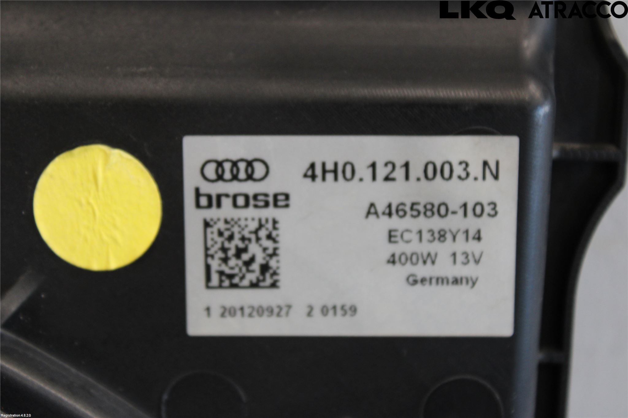 Audi A4 12-15 Kjølevifte Elektrisk