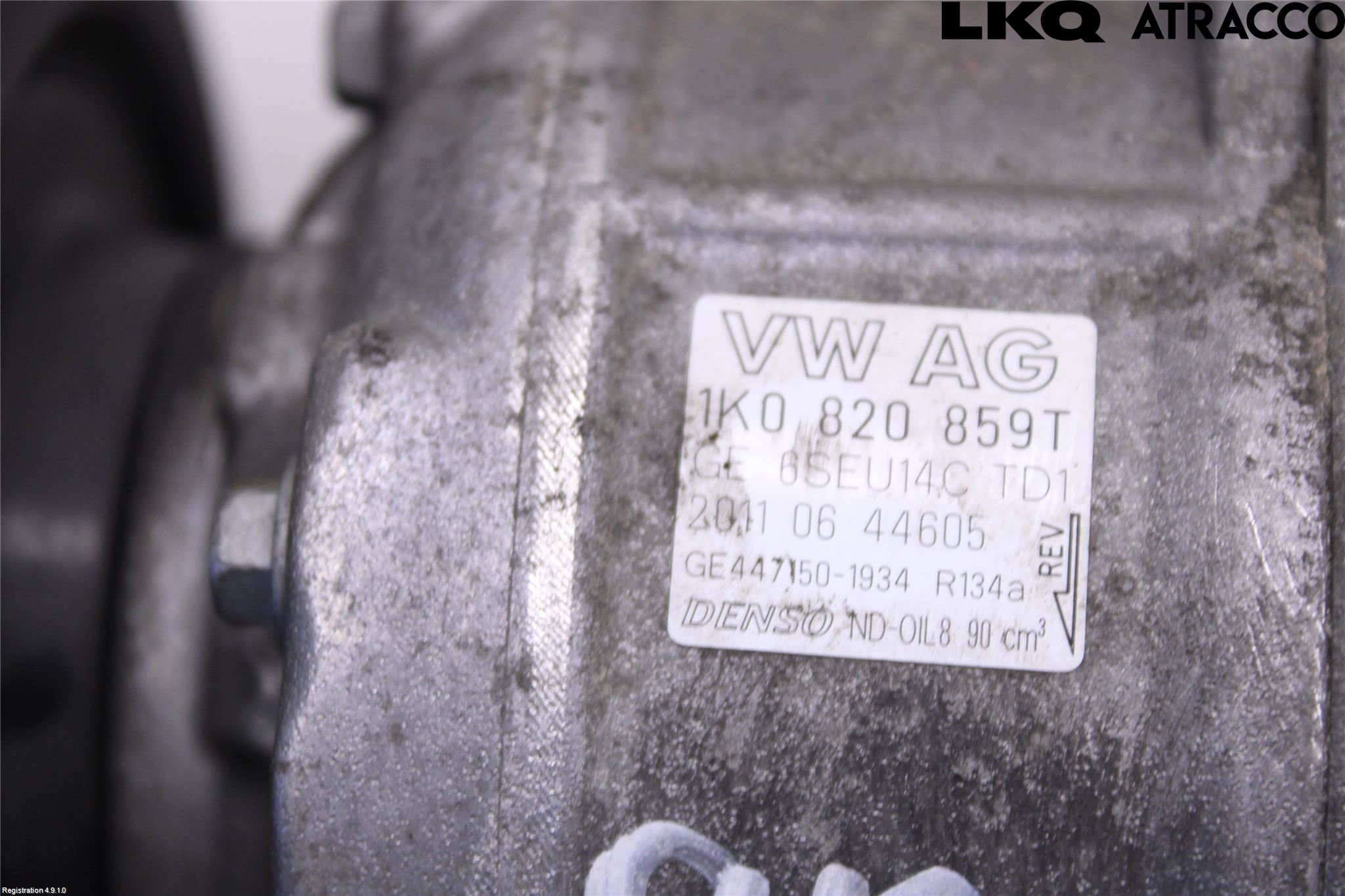 Volkswagen VW POLO 10-17 Varme Ac Kompressor